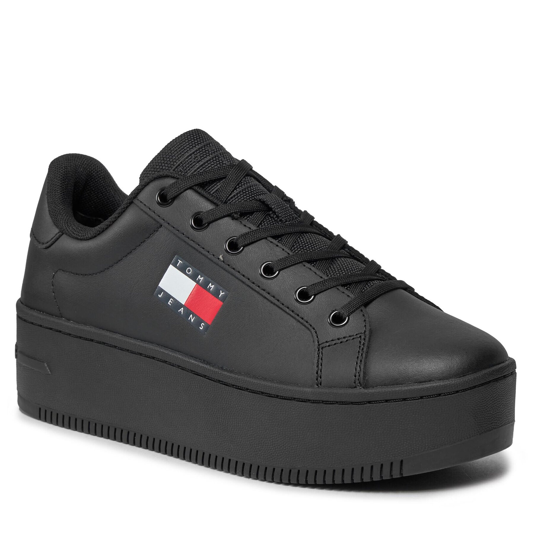 Tommy Jeans Sportcipők Tjw Flatform Ess EN0EN02518 Fekete - Pepit.hu