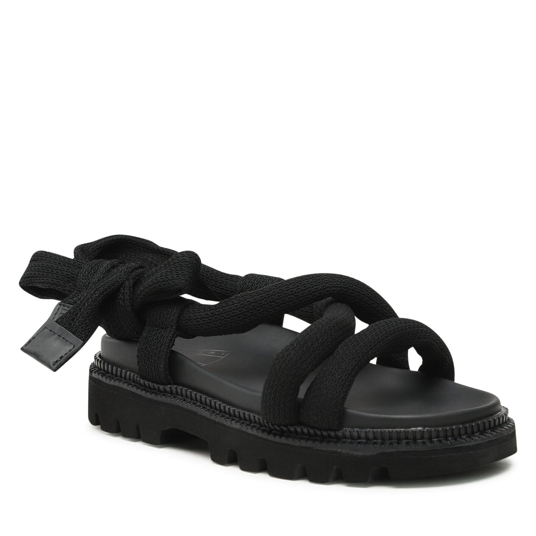 Tommy Jeans Szandál Chunky Sandal EN0EN02073 Fekete - Pepit.hu