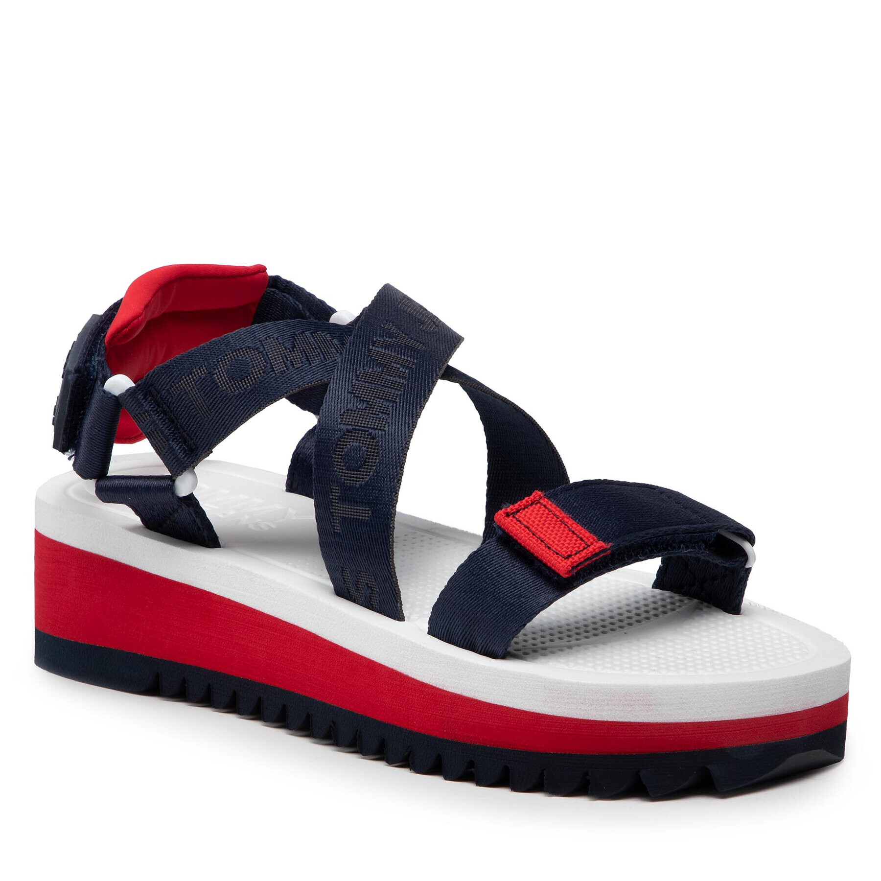 Tommy Jeans Szandál Flatform Eva Sandal EN0EN01839 Sötétkék - Pepit.hu