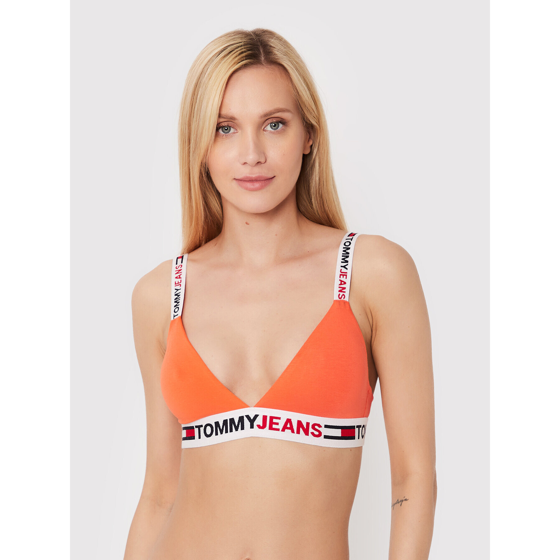 Tommy Jeans Tanga UW0UW03529 Narancssárga - Pepit.hu