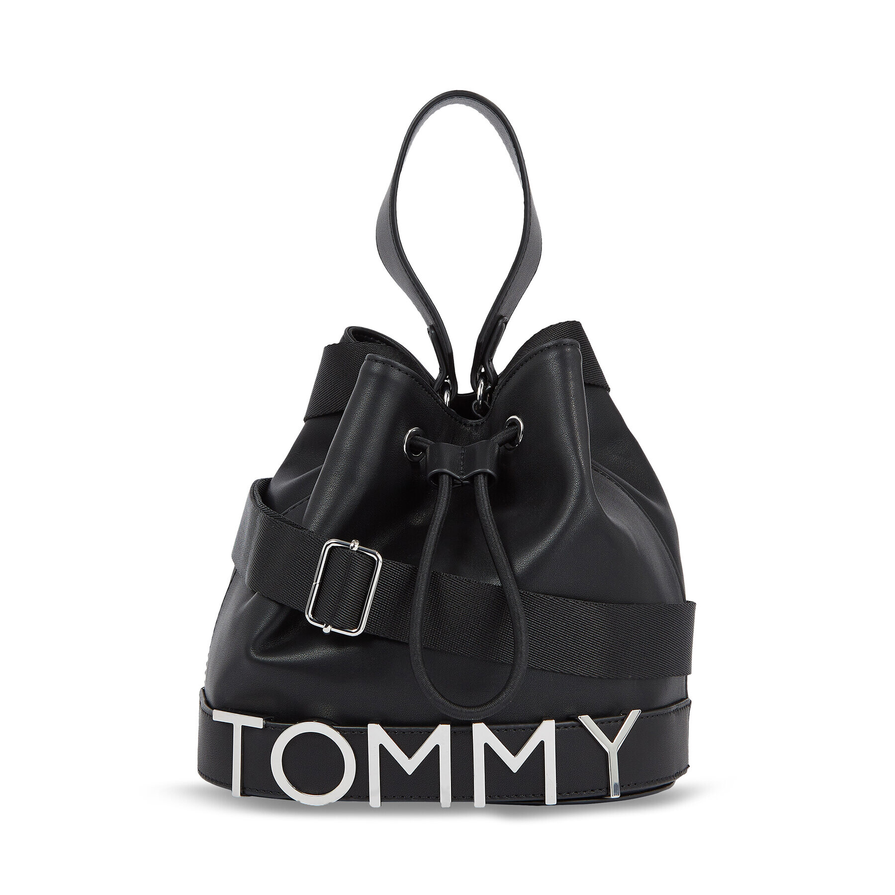 Tommy Jeans Táska Tjw Bold Bucket Bag AW0AW15430 Fekete - Pepit.hu