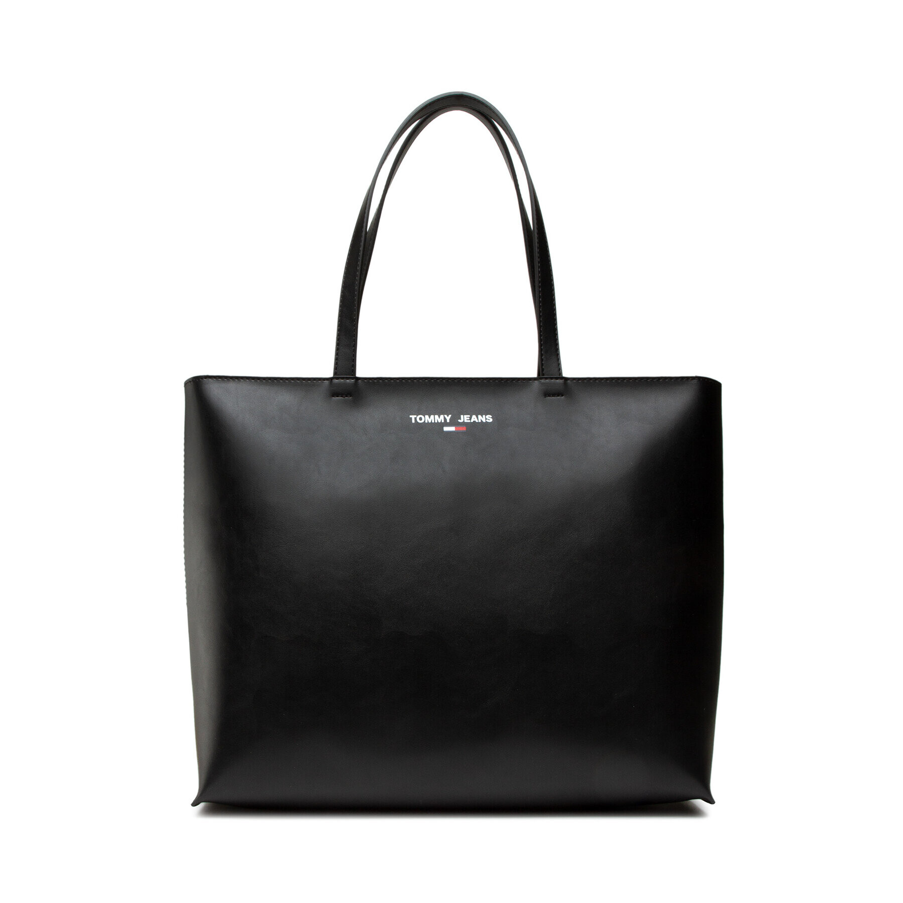 Tommy Jeans Táska Tjw Essential Pu Tote AW0AW11636 Fekete - Pepit.hu