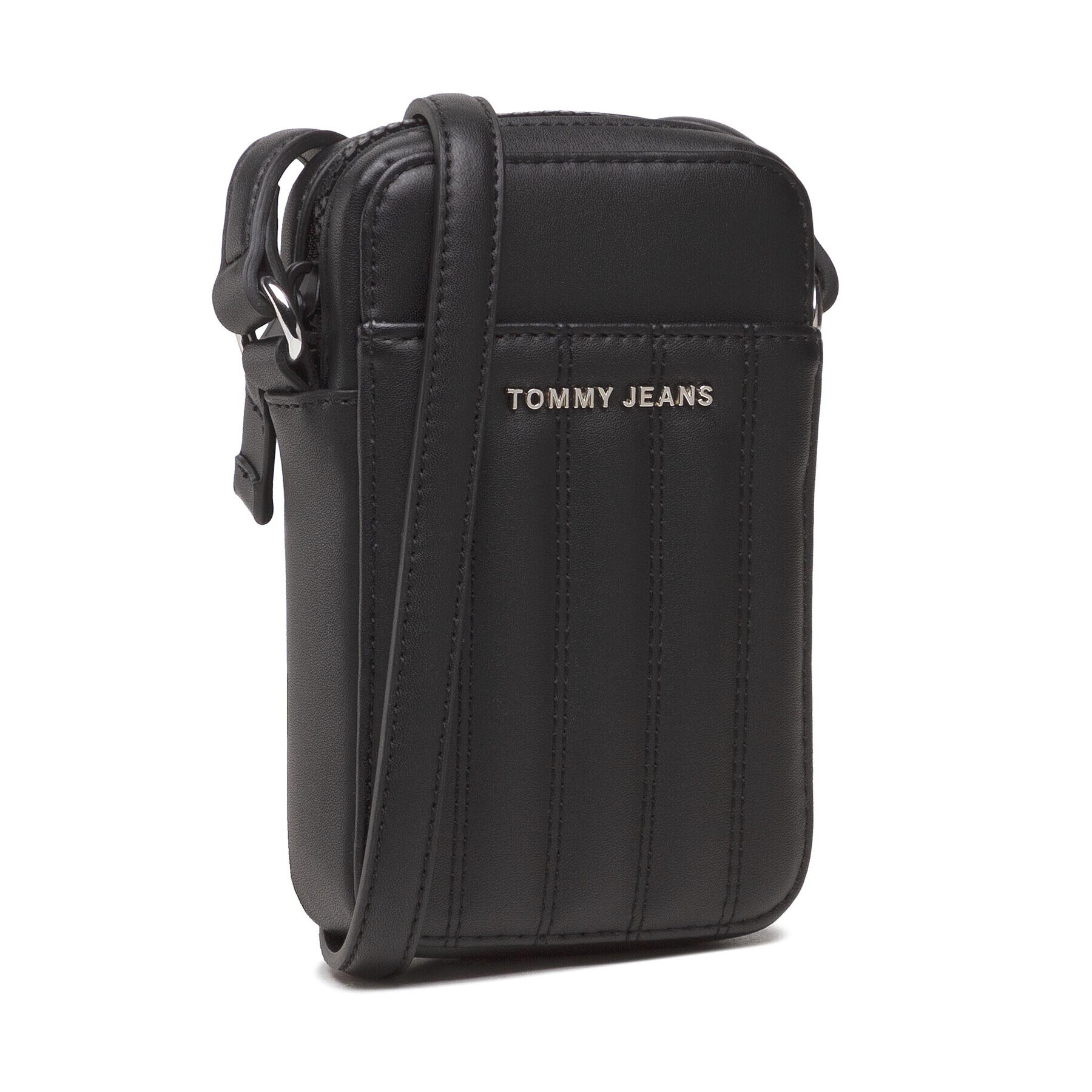 Tommy Jeans Táska Tjw Femme Pu Phone Pouch Quilt AW0AW11646 Fekete - Pepit.hu