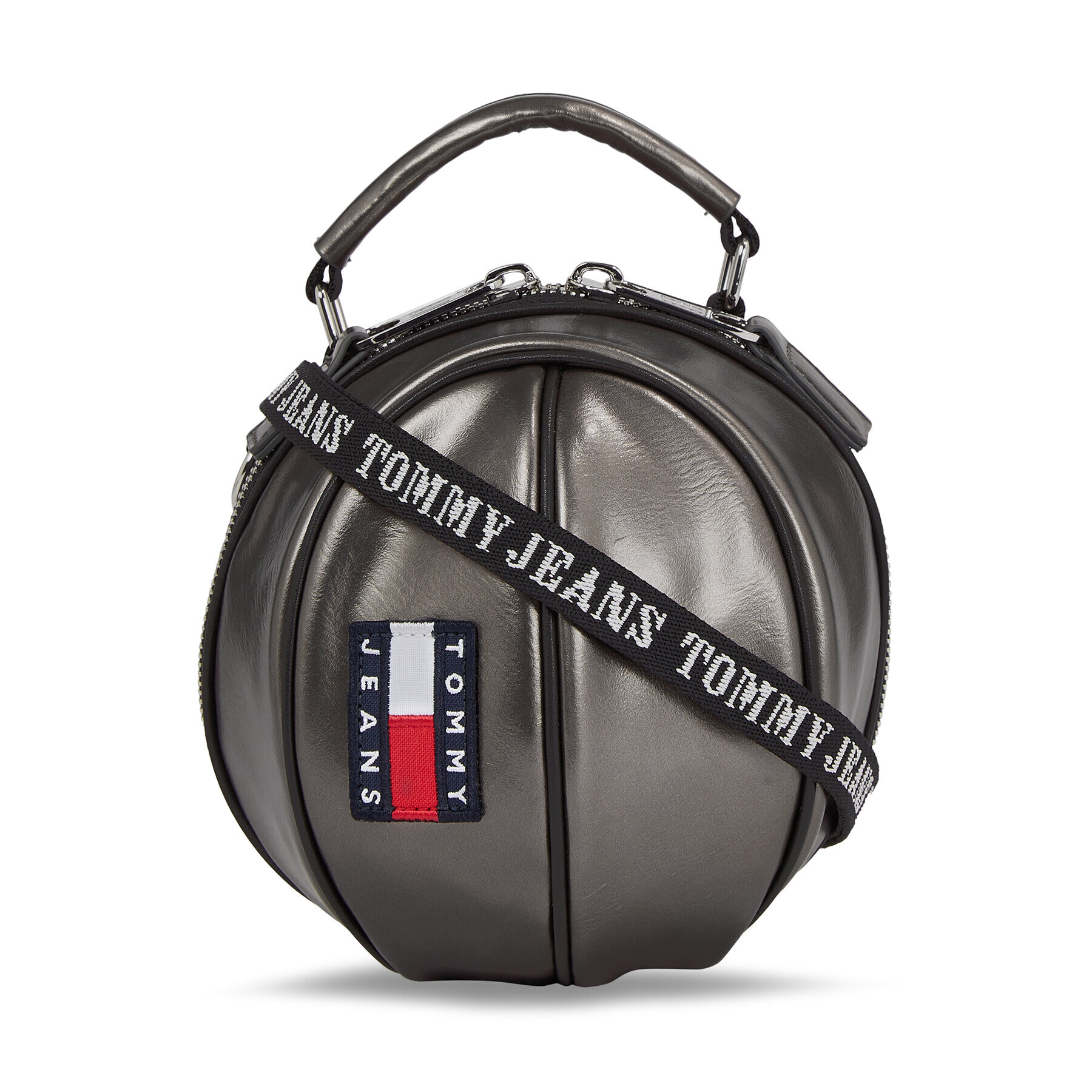 Tommy Jeans Táska Tjw Heritage B. Ball Bag Metal AW0AW15434 Szürke - Pepit.hu