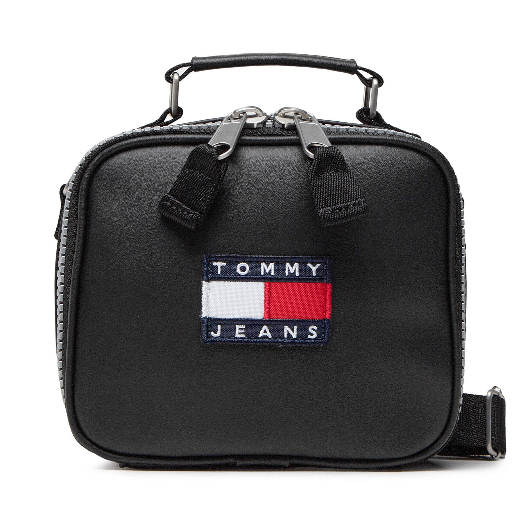 Tommy Jeans Táska Tjw Heritage Crossover AW0AW12560 Fekete - Pepit.hu