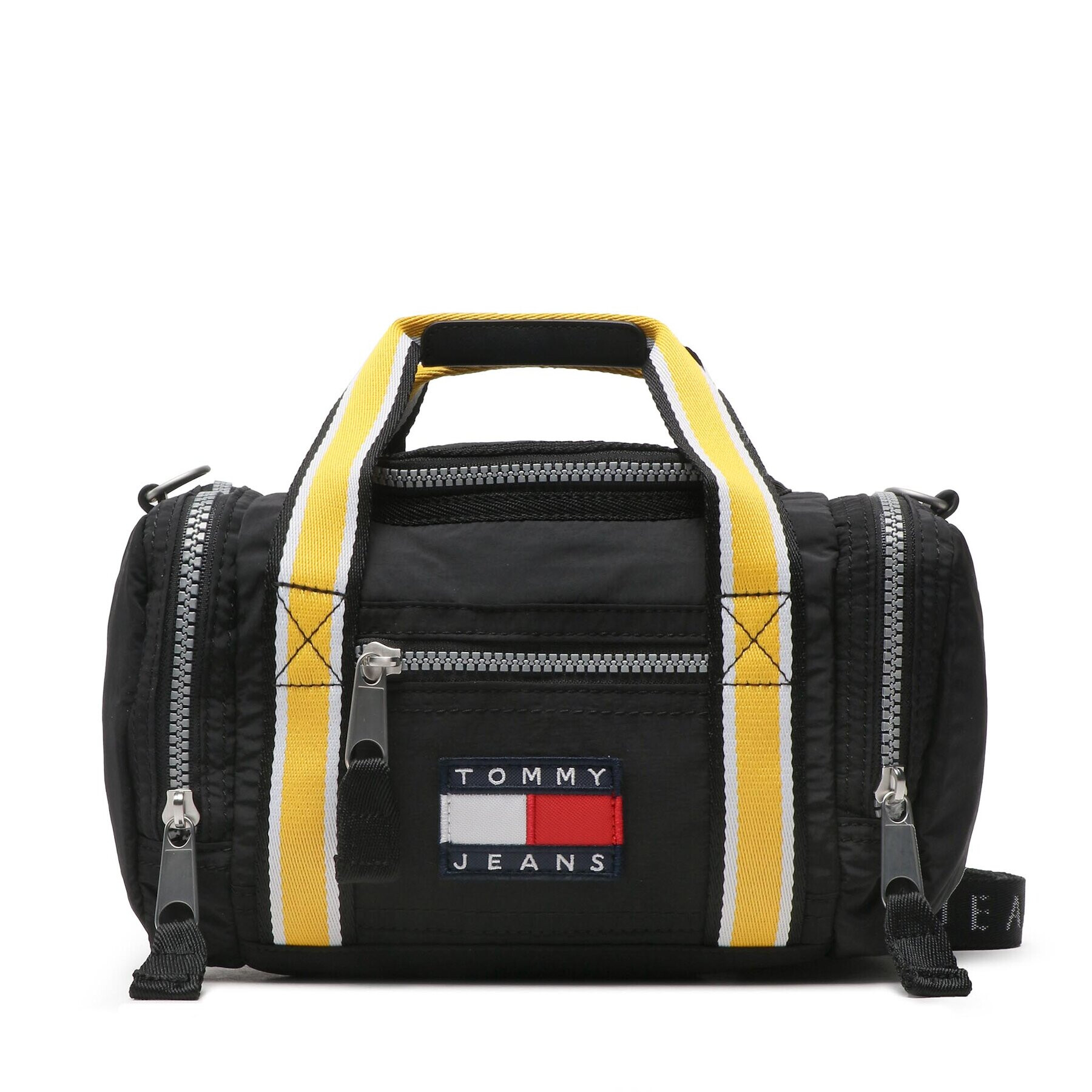 Tommy Jeans Táska Tjw Heritage Duffle AW0AW14134 Fekete - Pepit.hu