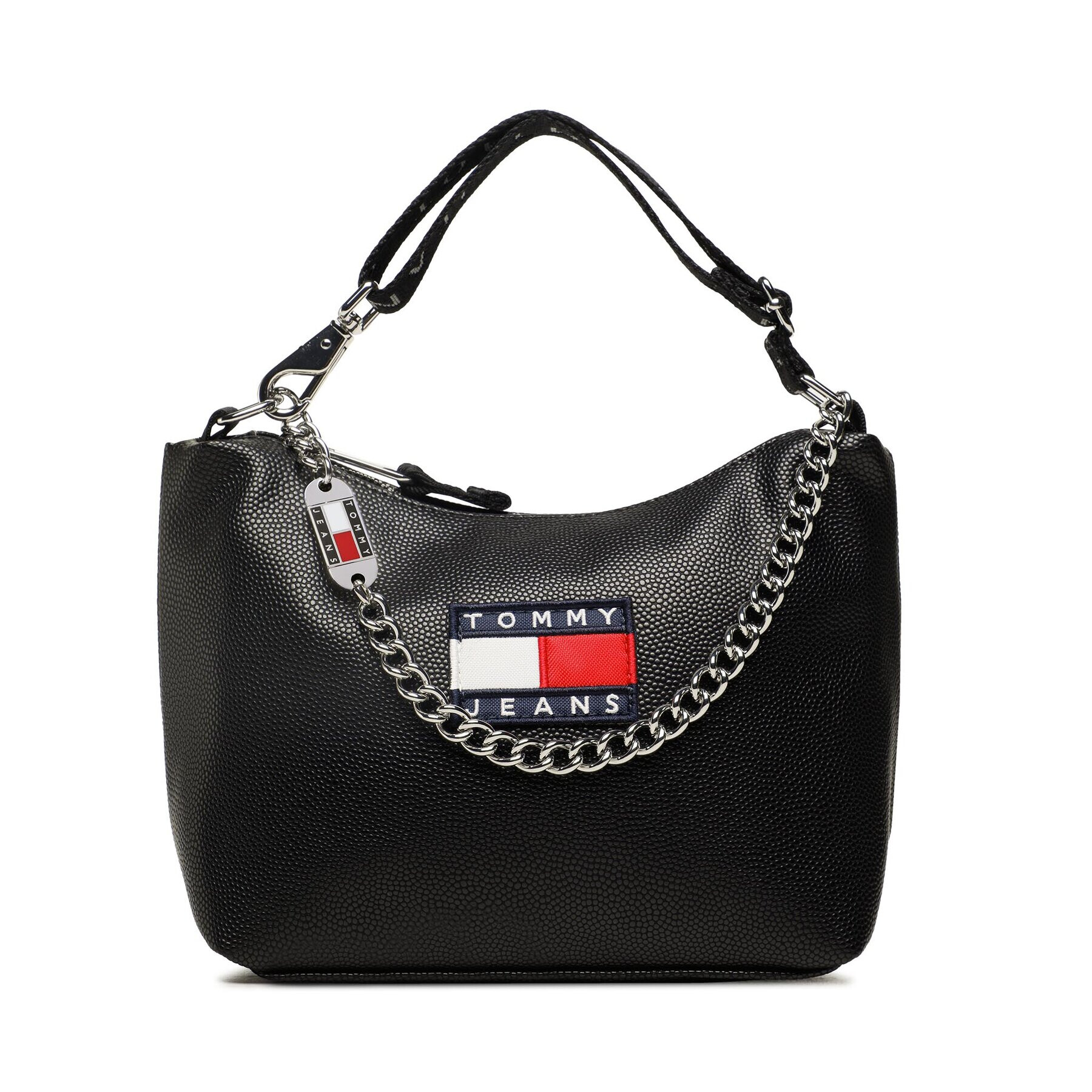 Tommy Jeans Táska Tjw Heritage Shoulder Bag AW0AW14570 Fekete - Pepit.hu