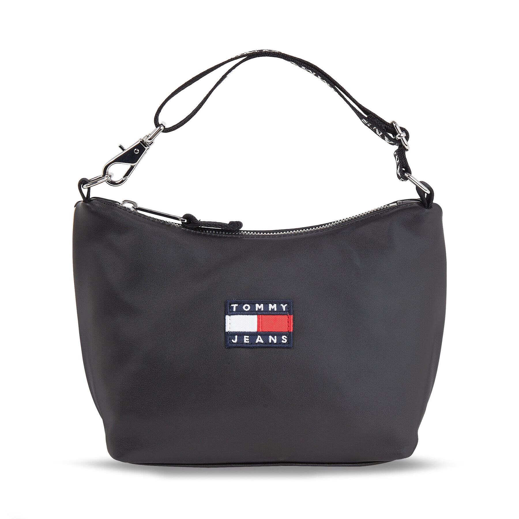 Tommy Jeans Táska Tjw Heritage Shoulder Bag AW0AW15409 Fekete - Pepit.hu