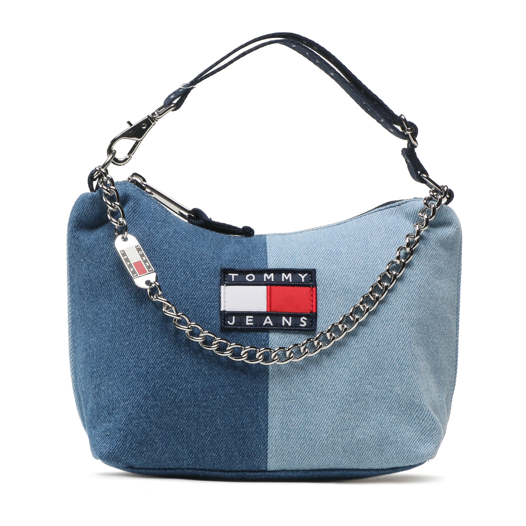 Tommy Jeans Táska Tjw Heritage Shoulder Bag Denim AW0AWI4822 Sötétkék - Pepit.hu