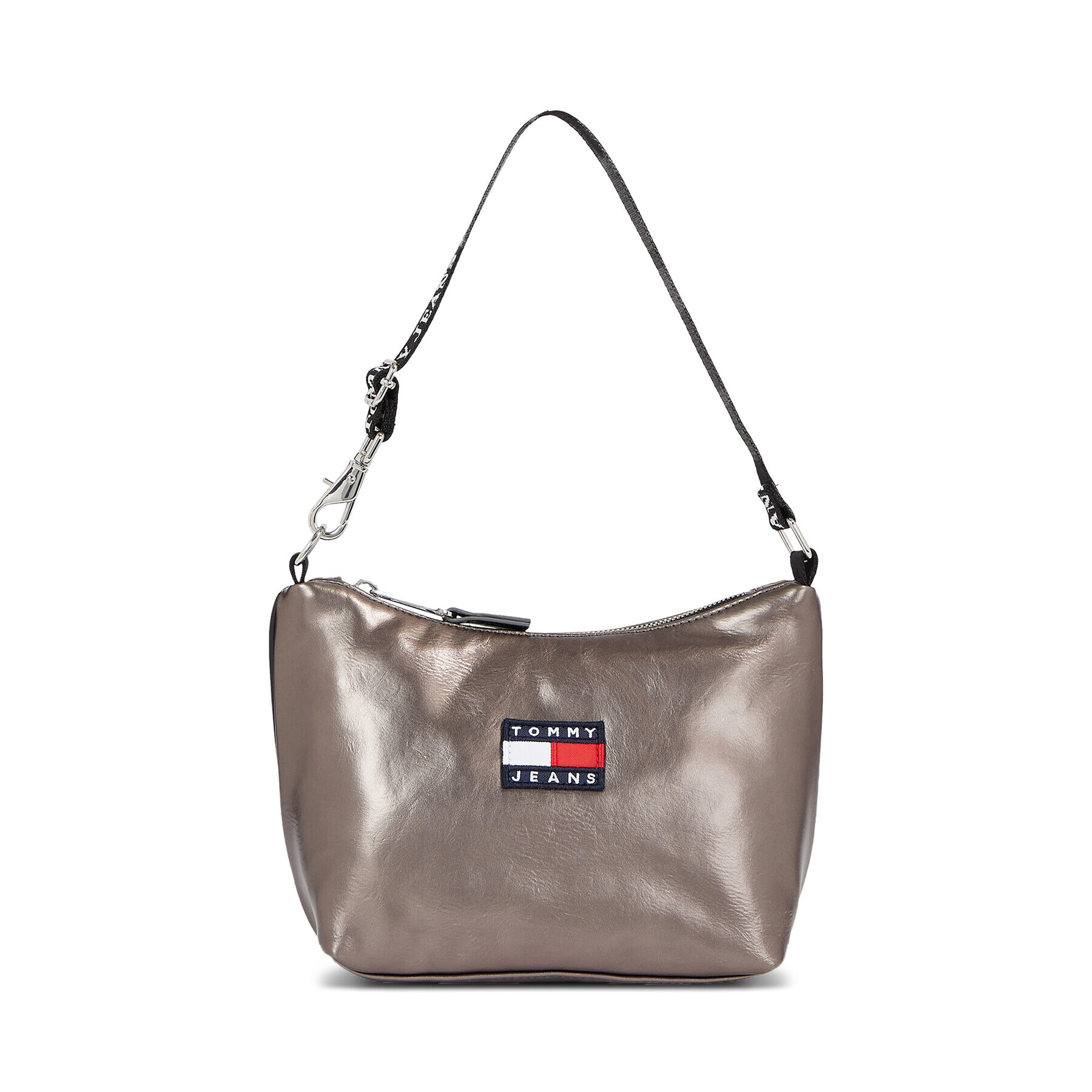 Tommy Jeans Táska Tjw Heritage Shoulder Bag Metal AW0AW15436 Szürke - Pepit.hu