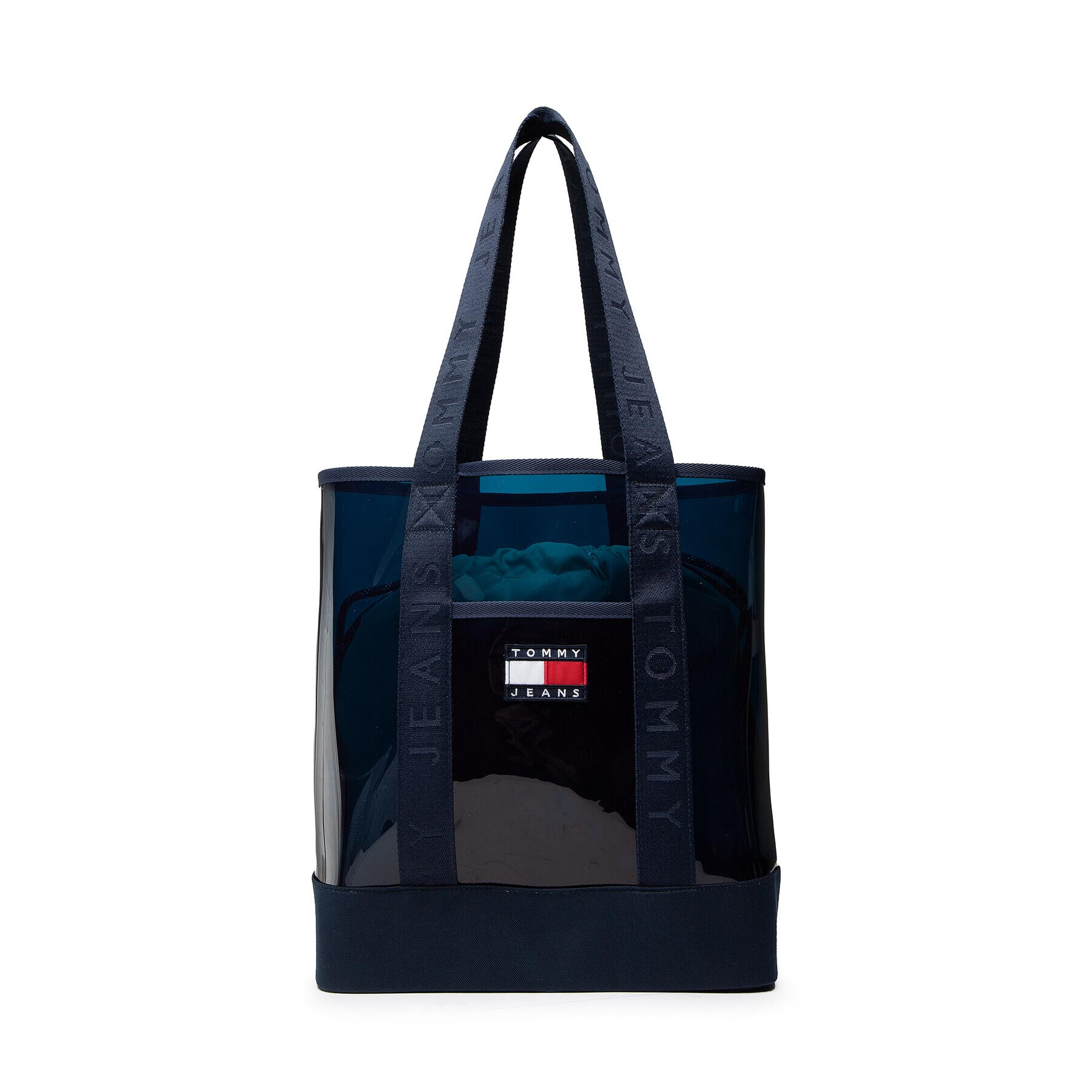 Tommy Jeans Táska Tjw Heritage Summer Tote AW0AW11638 Sötétkék - Pepit.hu