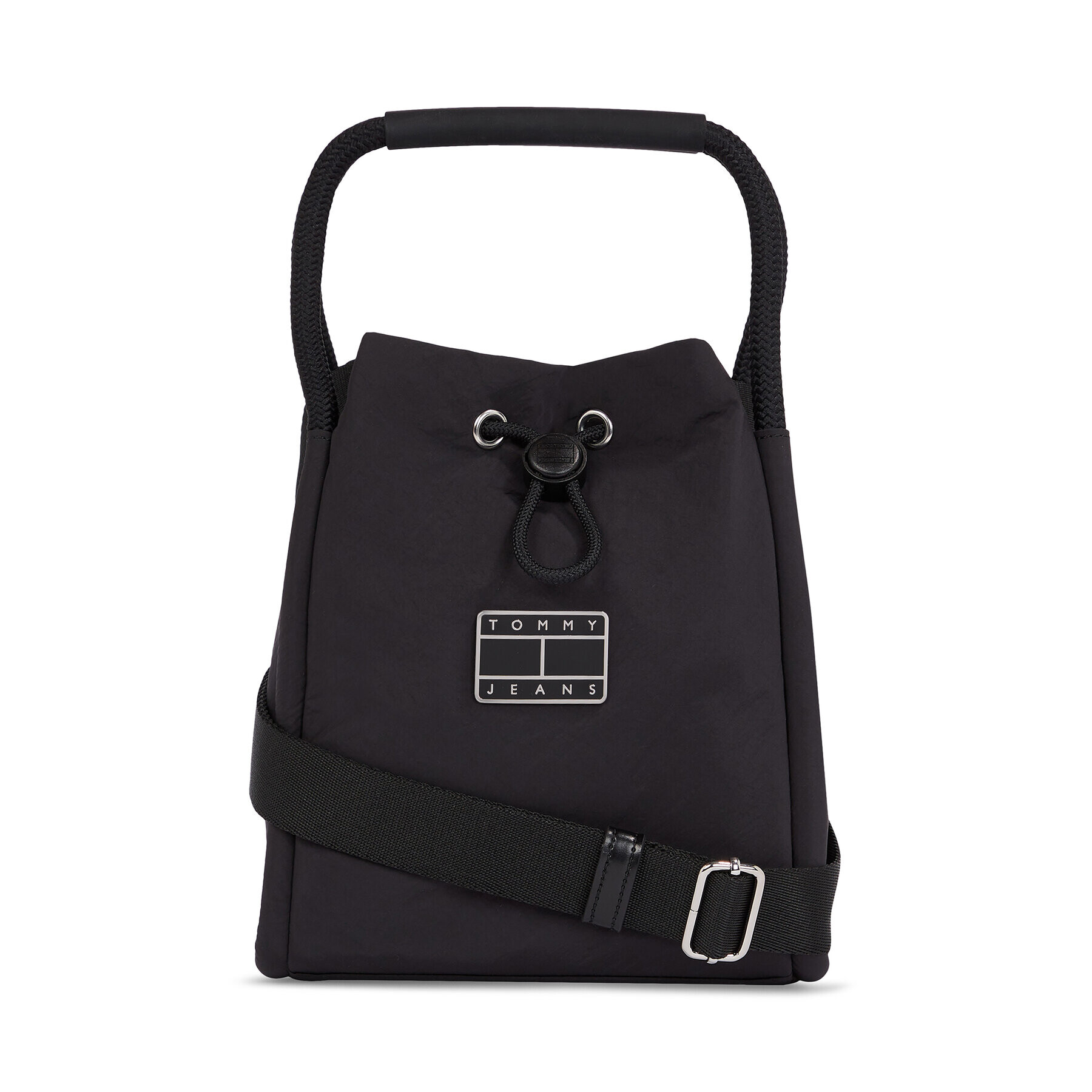 Tommy Jeans Táska Tjw Summer Festival Bucket Bag AW0AW14963 Fekete - Pepit.hu