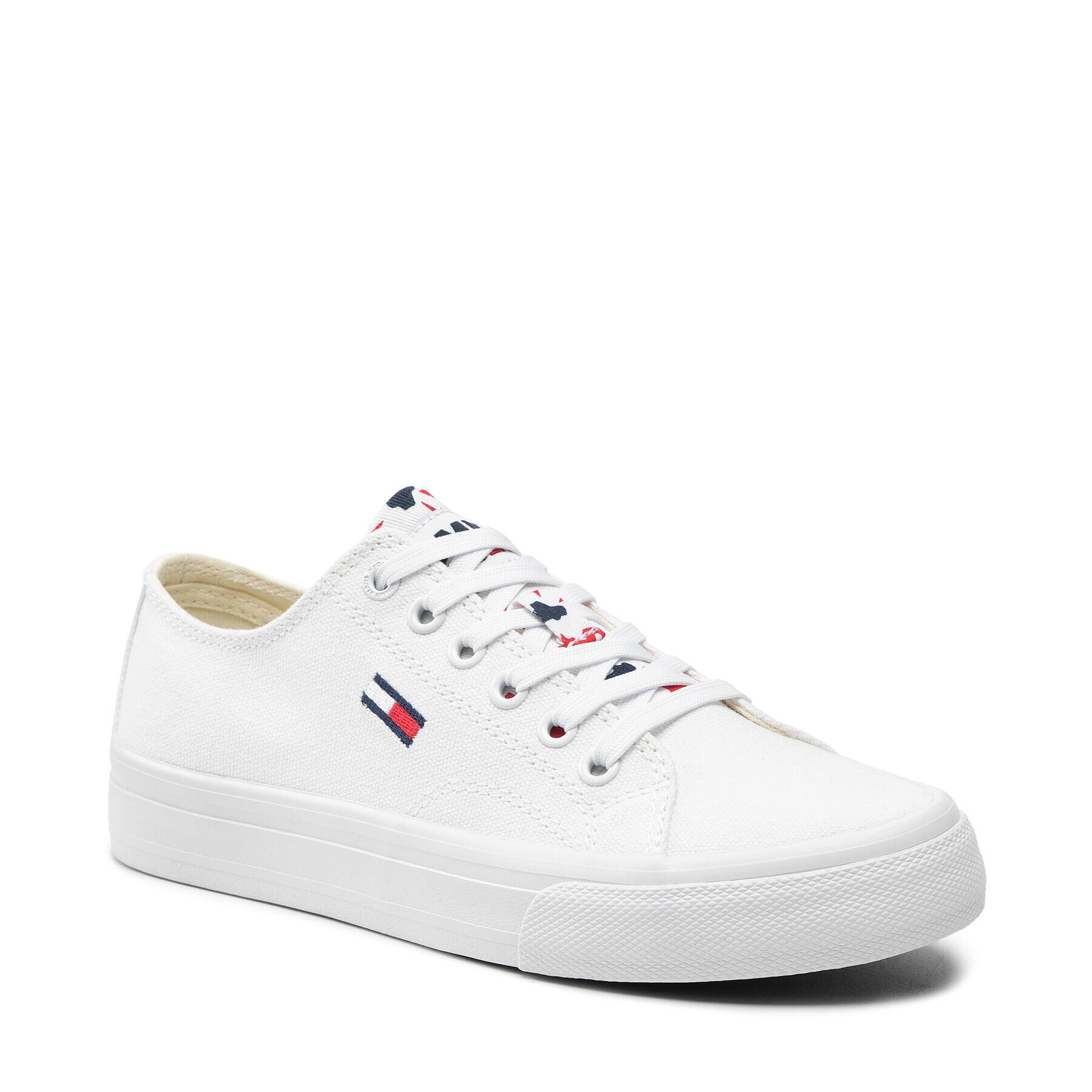 Tommy Jeans Teniszcipő Lowcut Vulc EN0EN01417 Fehér - Pepit.hu