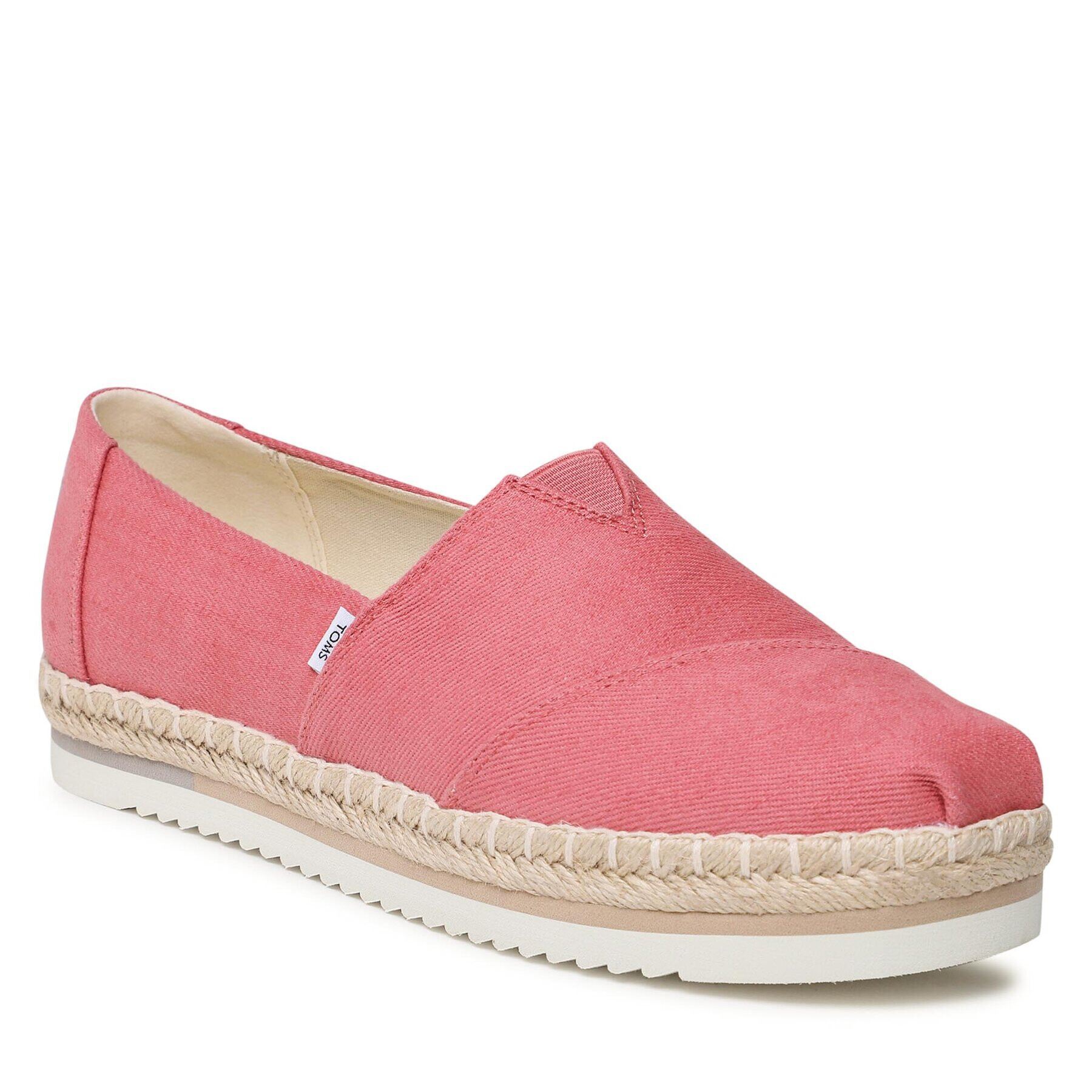 Toms Espadrilles Alpargata Platform Rope 10019802 Rózsaszín - Pepit.hu