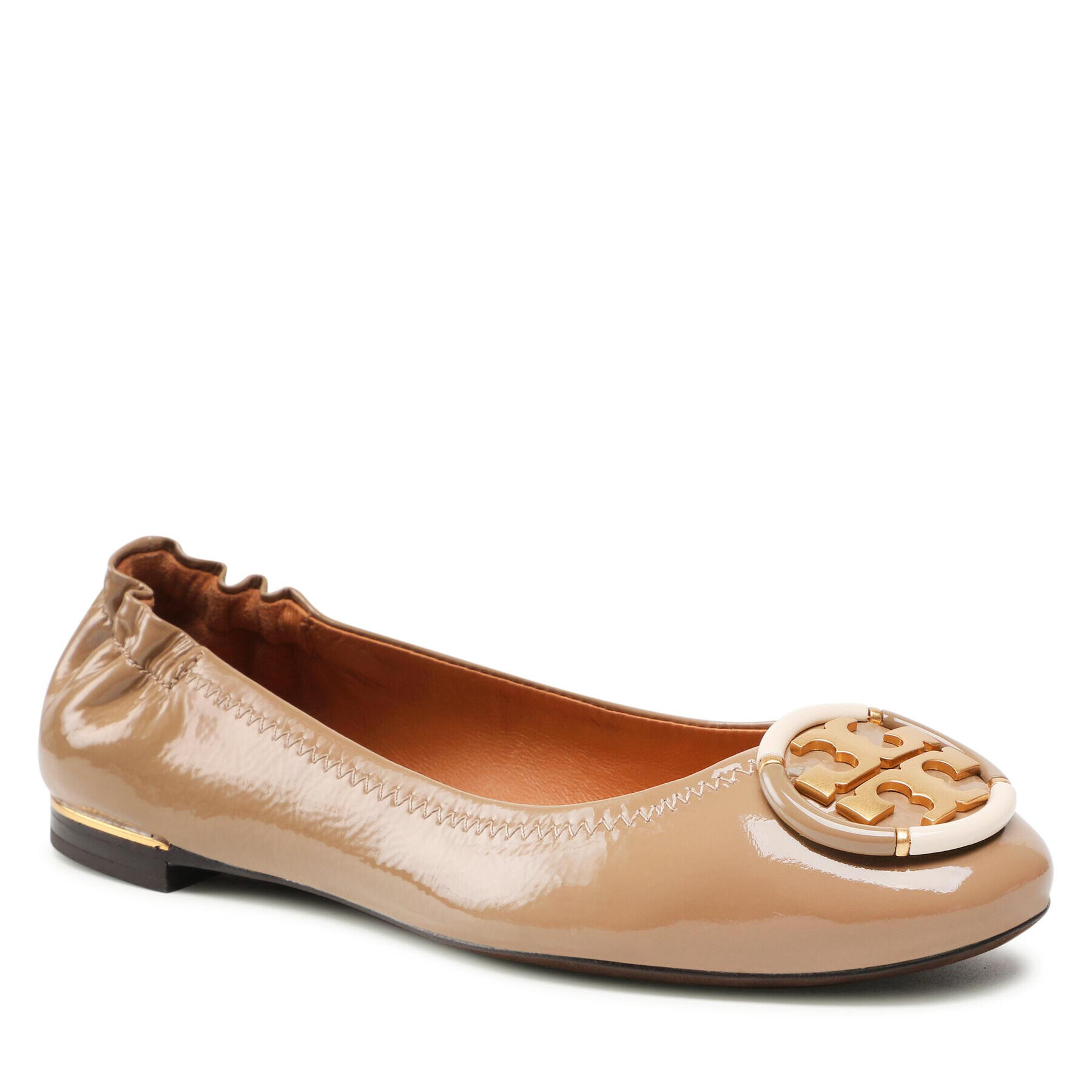 Tory Burch Balerina Multi Logo Ballet 85562 Bézs - Pepit.hu