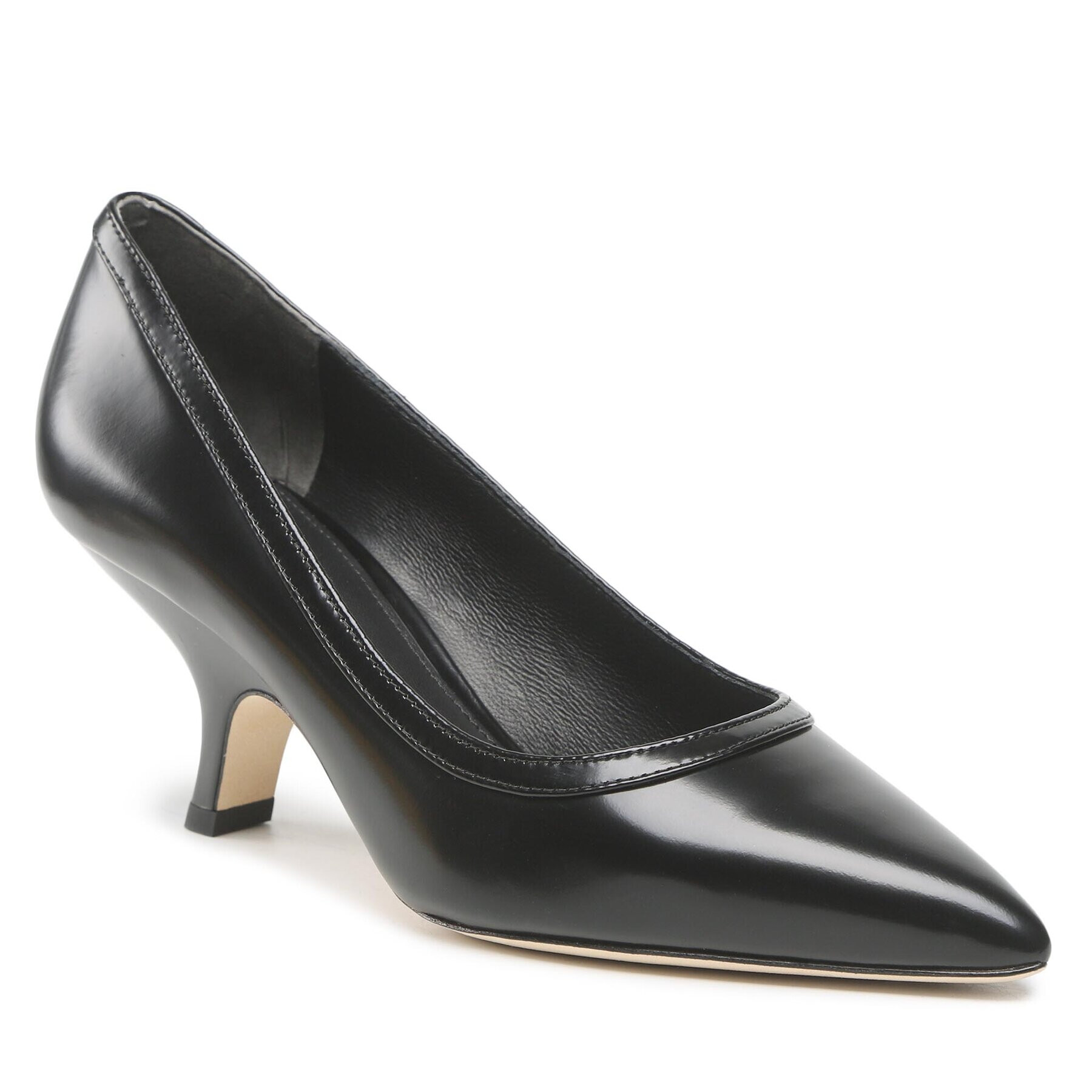 Tory Burch Félcipő Angle Pump 141095 Fekete - Pepit.hu