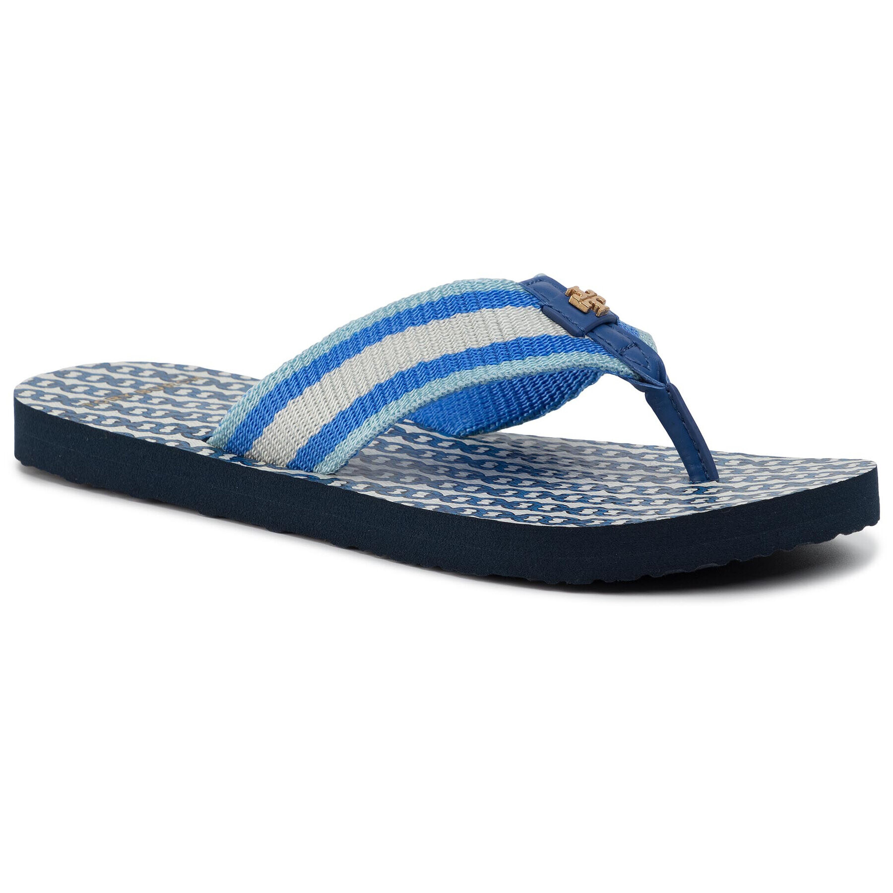 Tory Burch Flip-flops Gemini Link Thin Flip Flop 61715 Kék - Pepit.hu