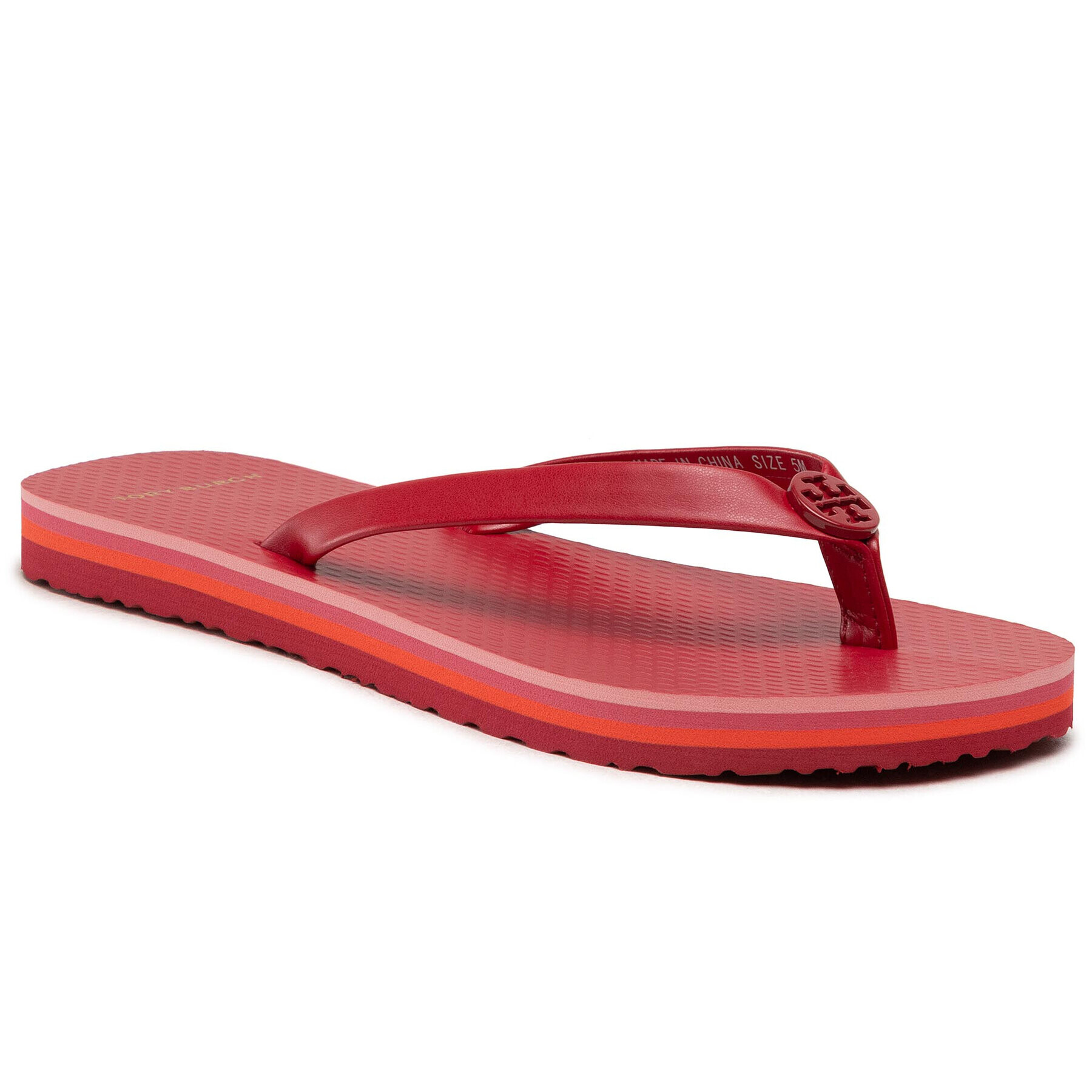 Tory Burch Flip-flops Mini Minnie Flip Flop 76732 Bordó - Pepit.hu