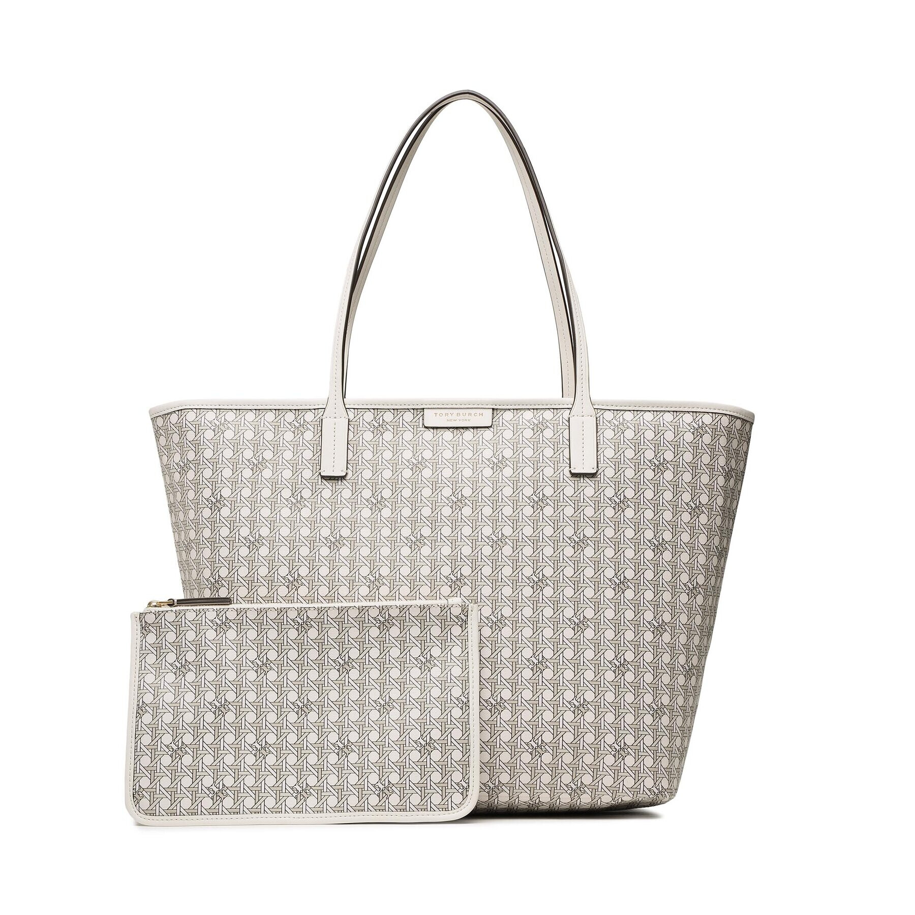 Tory Burch Táska Basketweave Tote 145634 Bézs - Pepit.hu