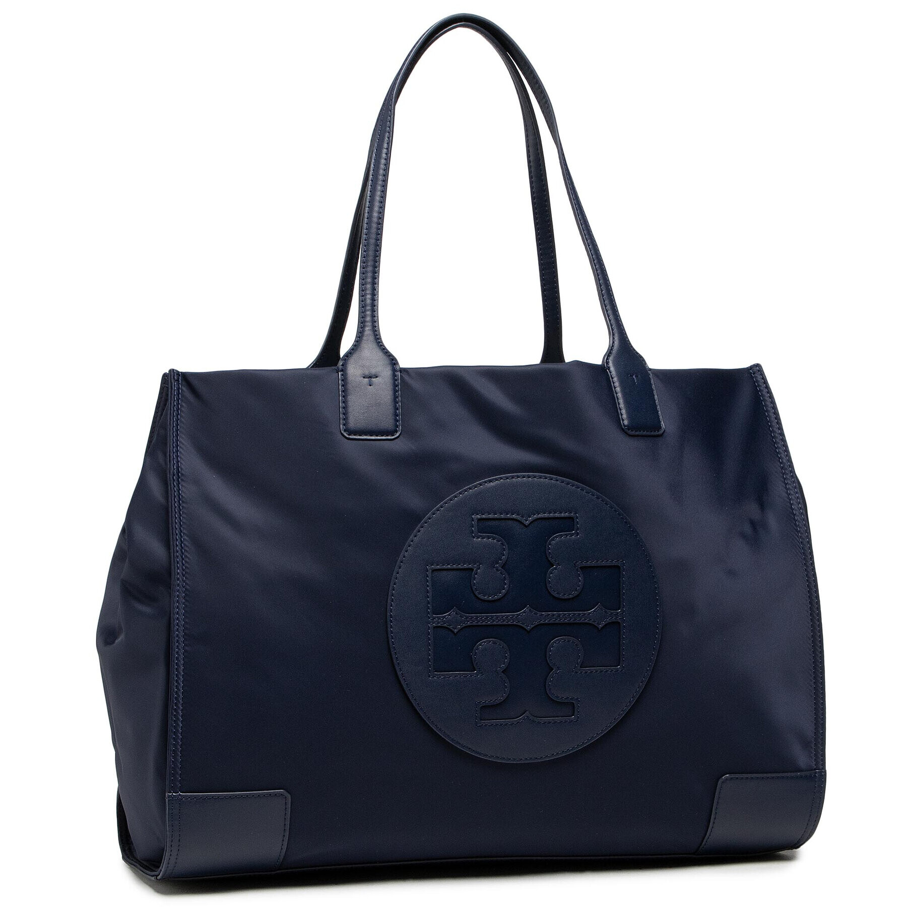 Tory Burch Táska Ella Tote 80479 Sötétkék - Pepit.hu