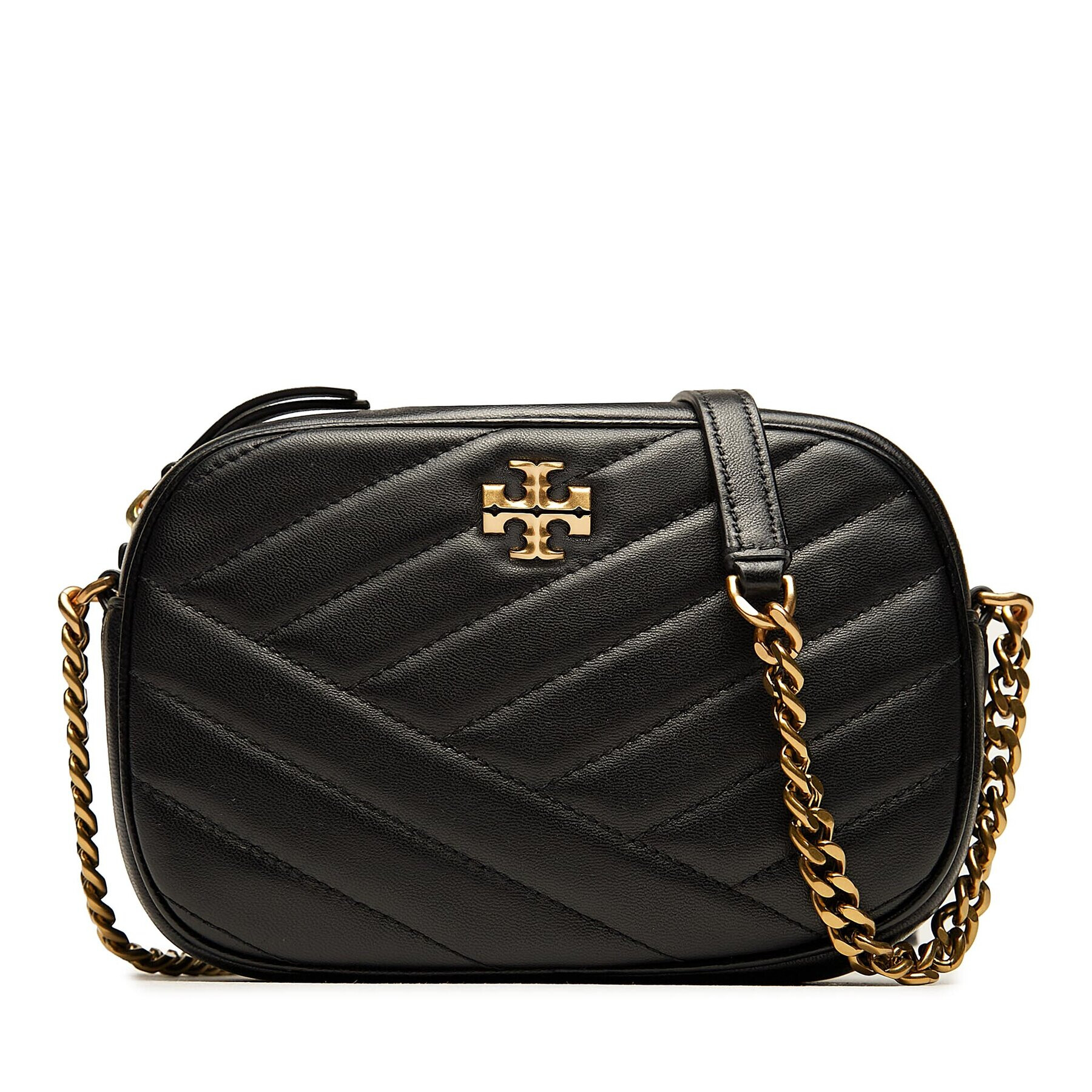 Tory Burch Táska Kira Chevron Camera Bag 152353 Fekete - Pepit.hu