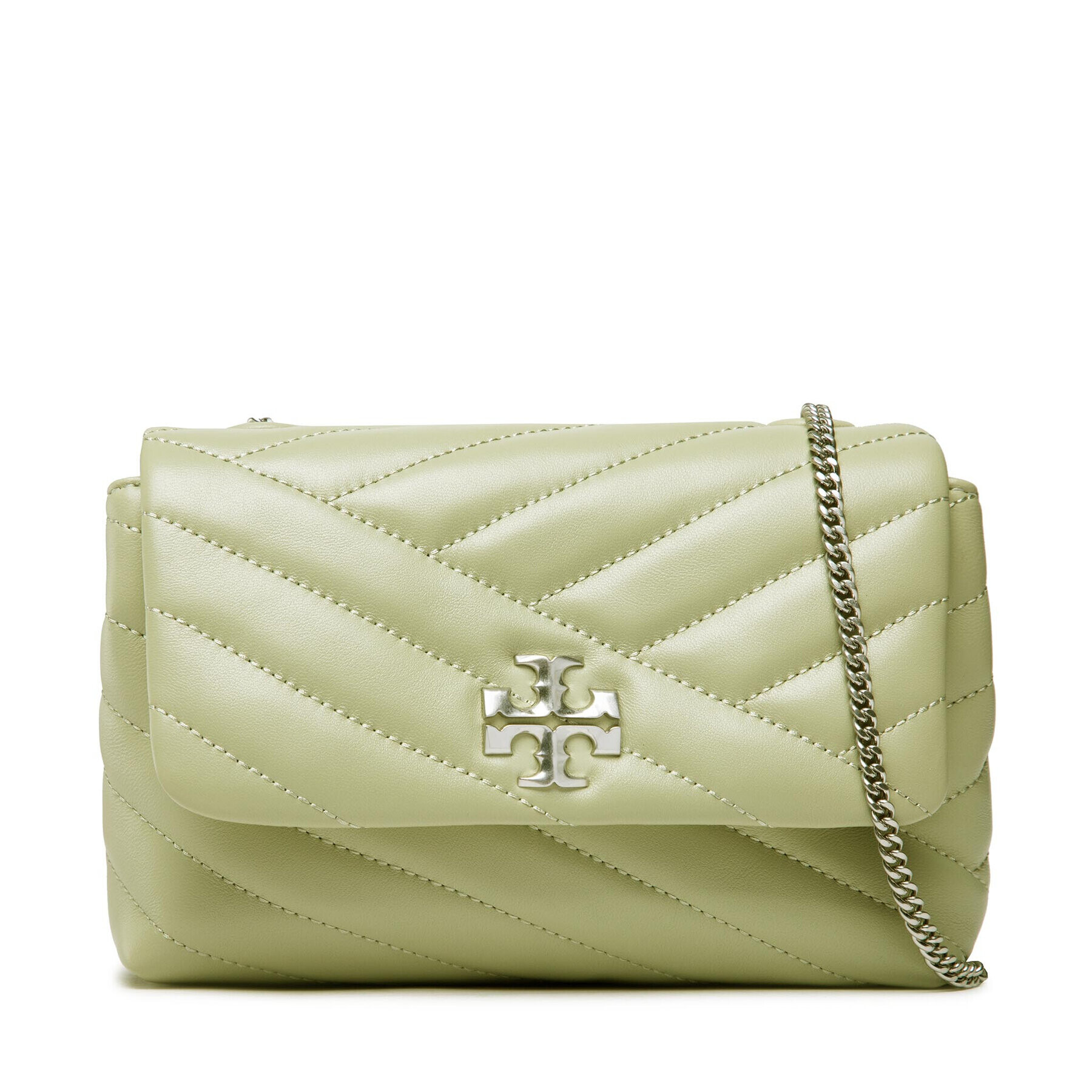 Tory Burch Táska Kira Chevron Mini Bag 90460 Zöld - Pepit.hu