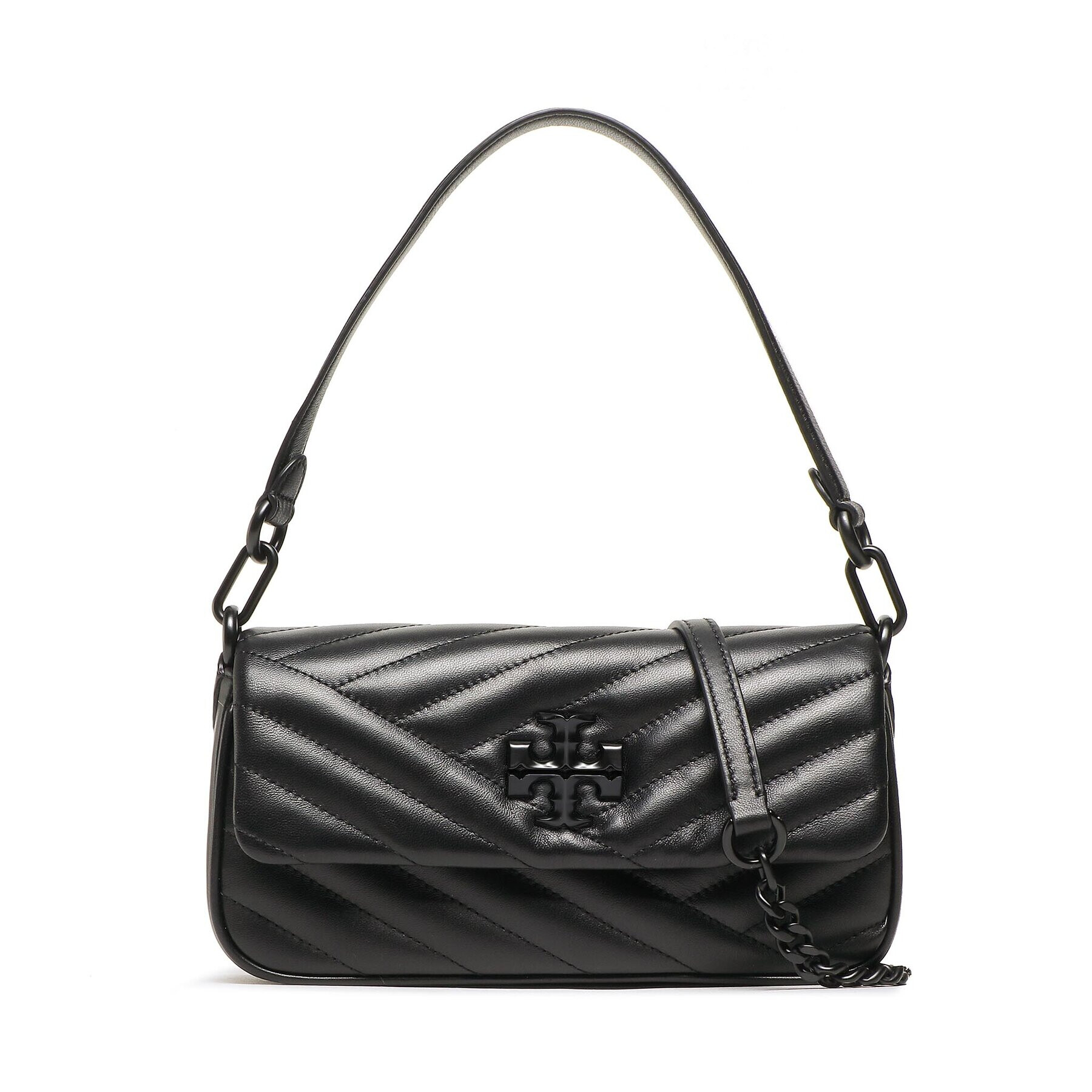 Tory Burch Táska Kira Chevron Powder 90457 Fekete - Pepit.hu