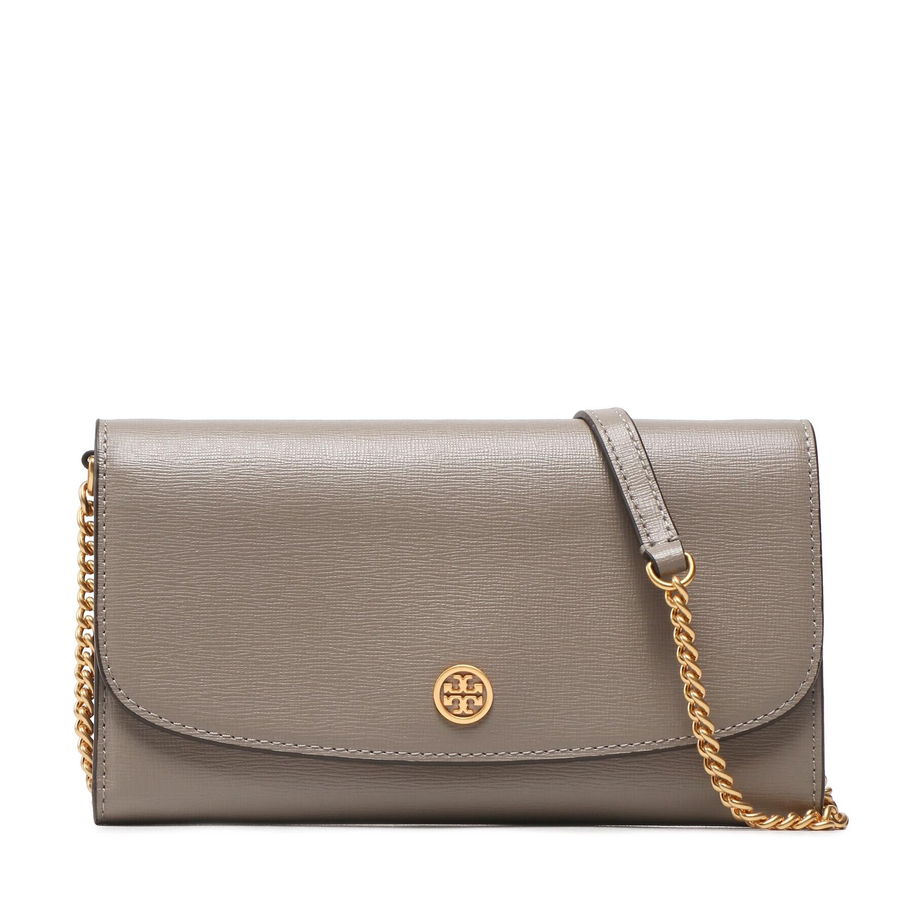 Tory Burch Táska Robinson Chain Wallet 137152 Szürke - Pepit.hu