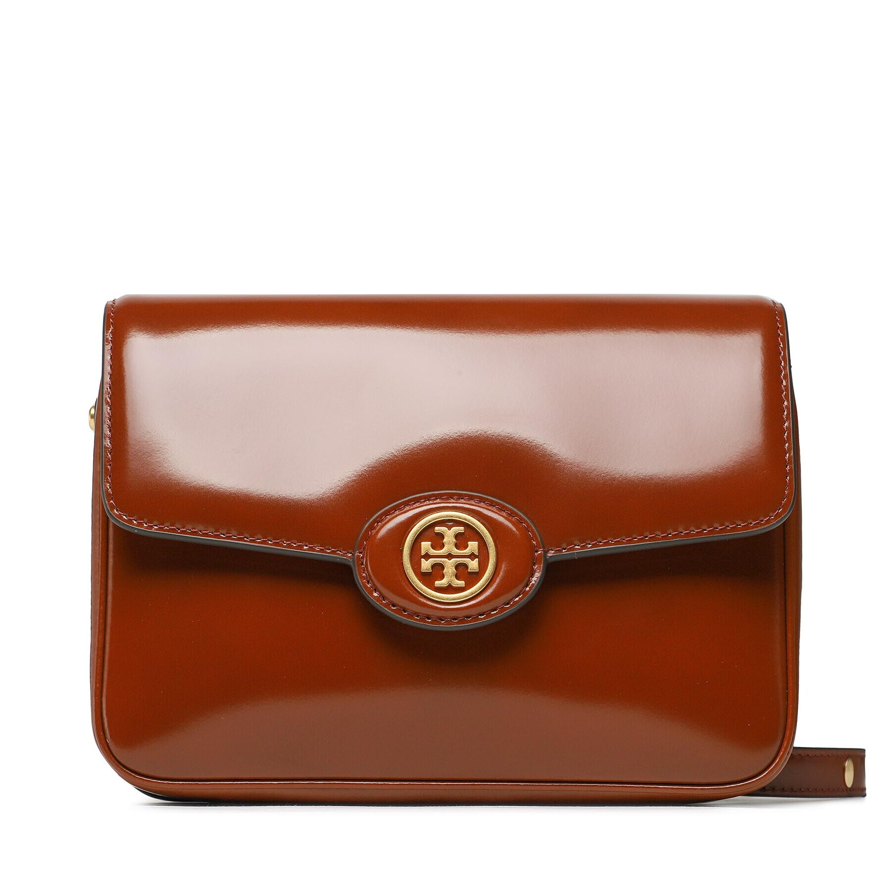 Tory Burch Táska Robinson Spazzolato 143122 Barna - Pepit.hu