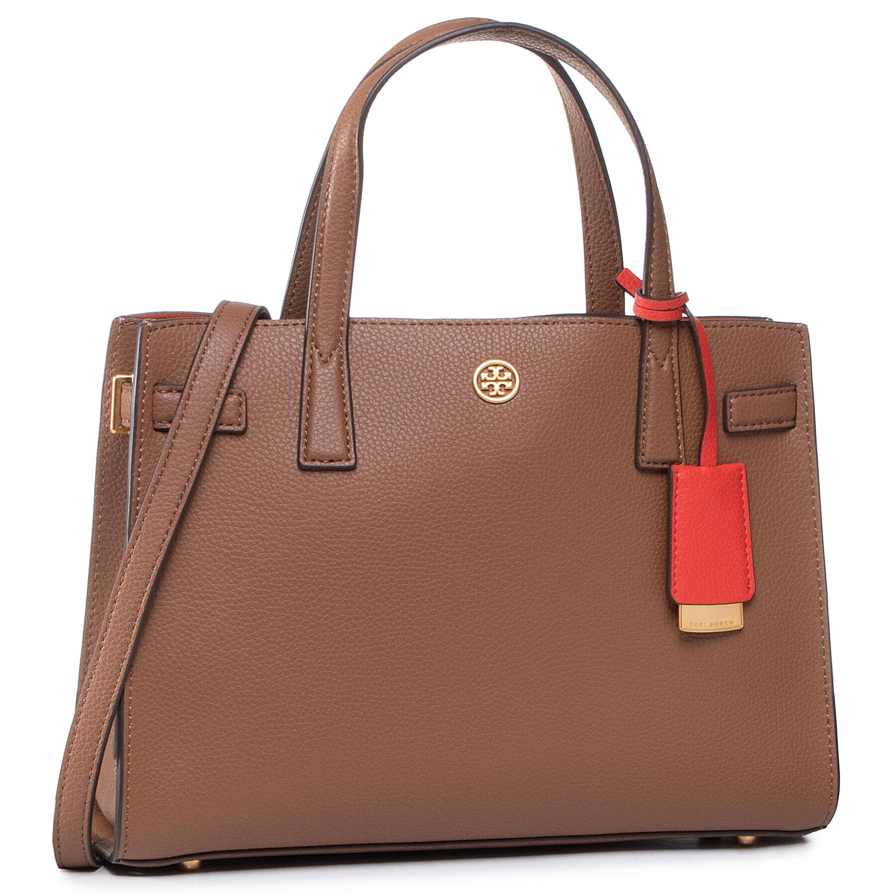 Tory Burch Táska Walker Small Satchel 73625 Barna - Pepit.hu