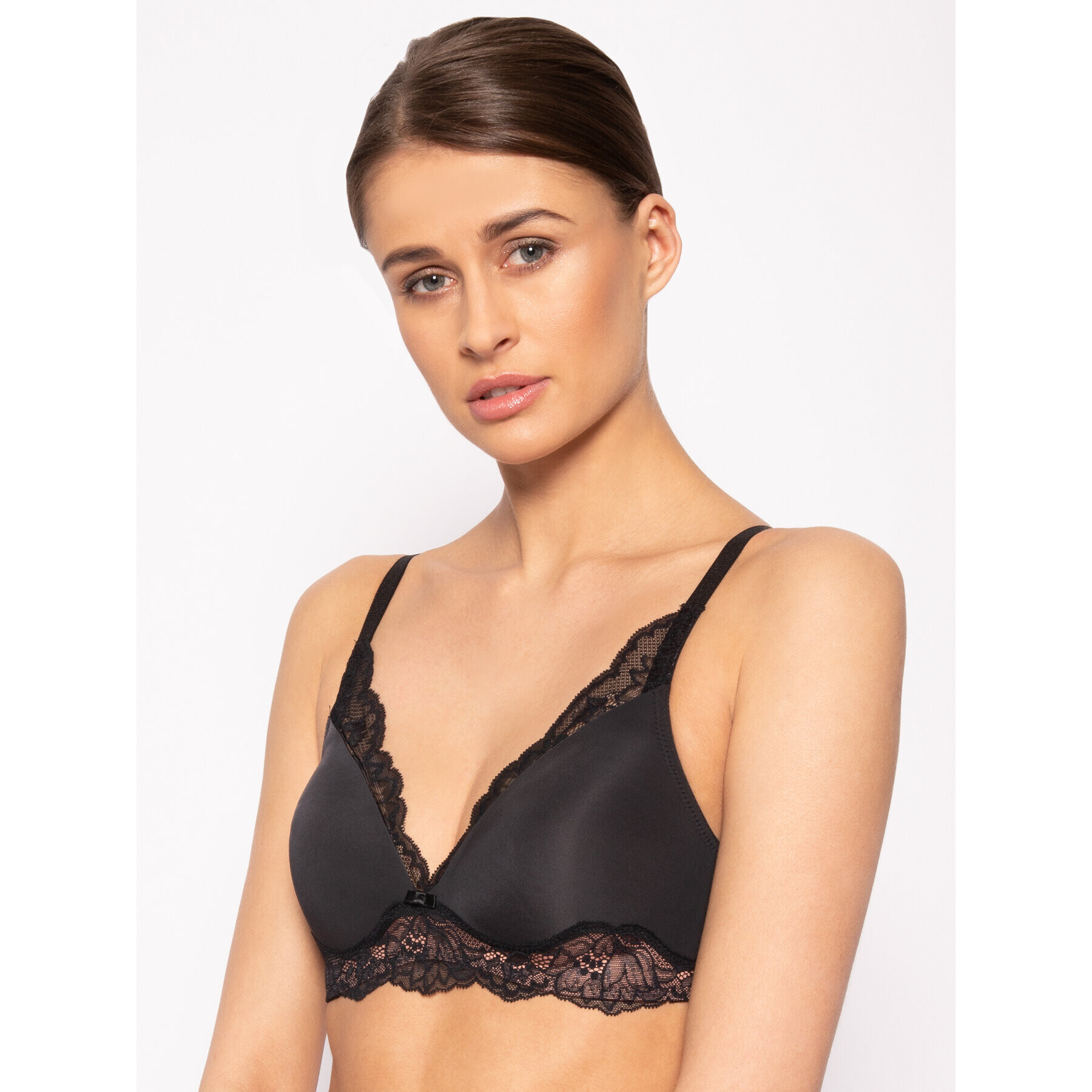 Triumph Bralette melltartó Amourette Charm 10201694 Fekete - Pepit.hu