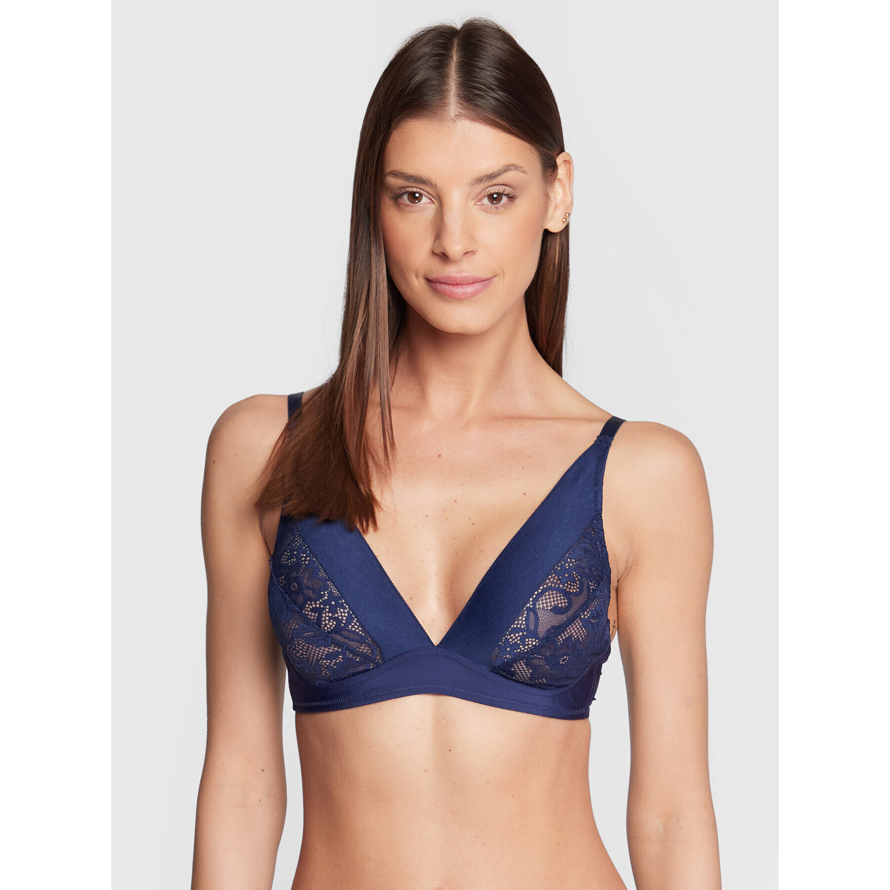 Triumph Bralette melltartó Vivid Spotlight 10210649 Kék - Pepit.hu