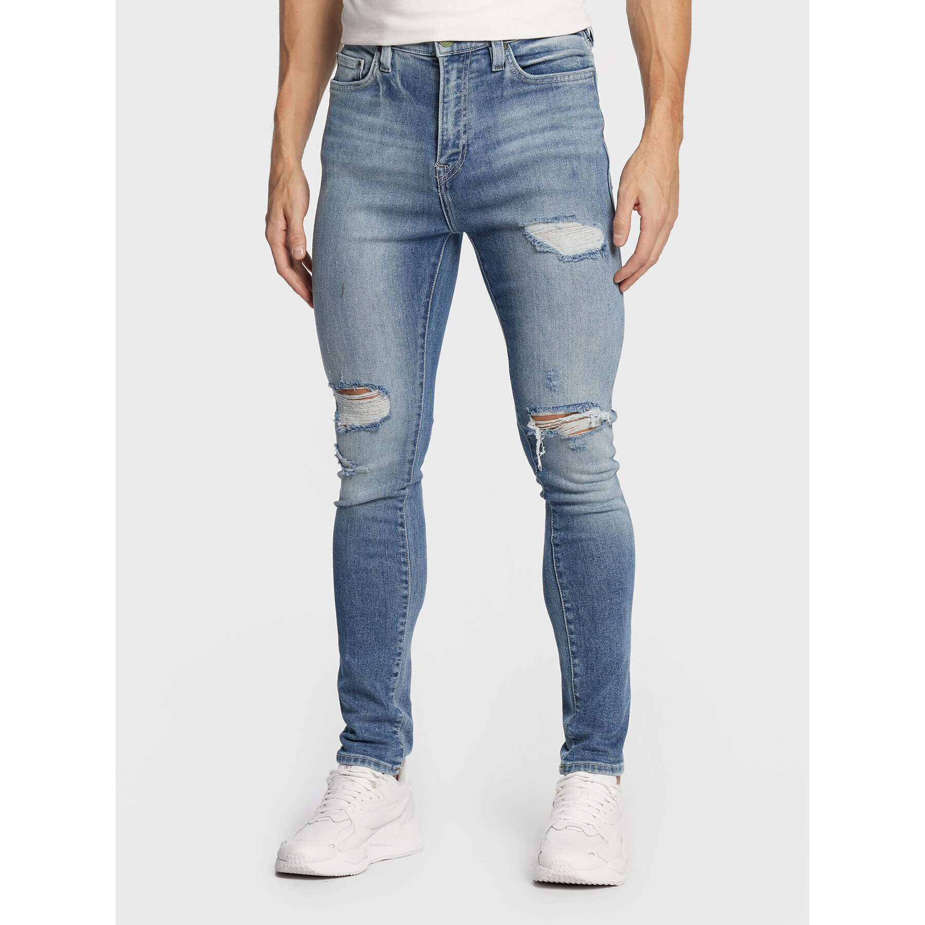 True Religion Farmer Jack 106214 Kék Skinny Fit - Pepit.hu