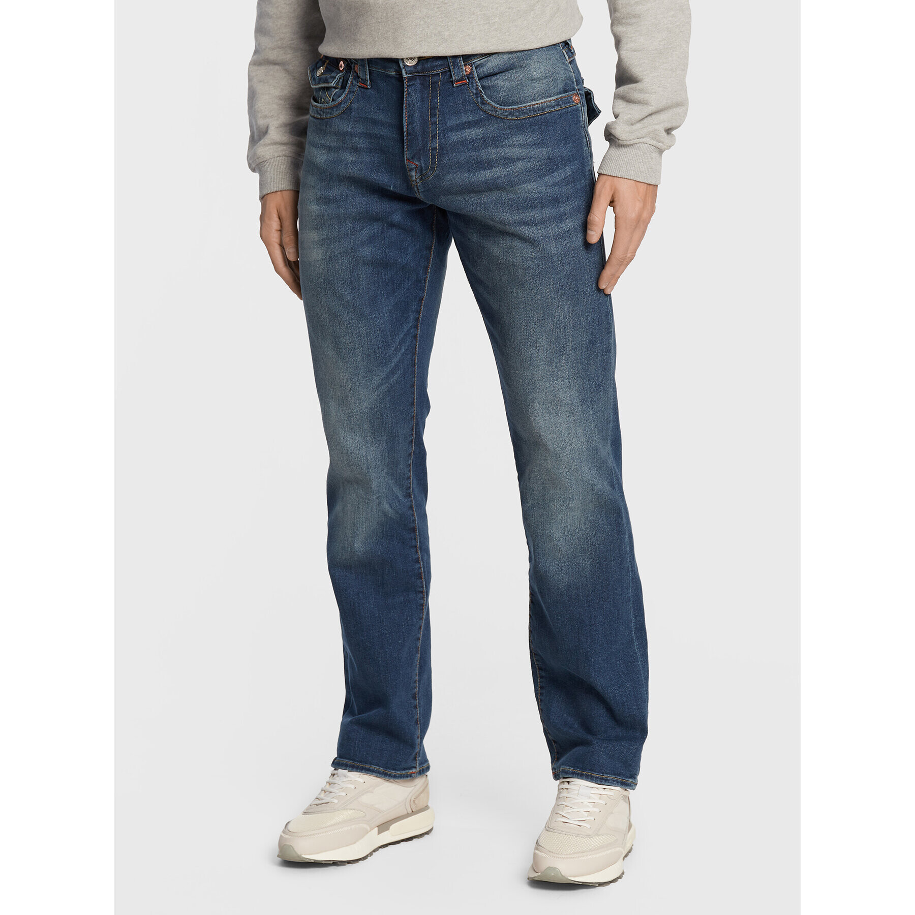 True Religion Farmer Ricky 105447 Kék Straight Fit - Pepit.hu