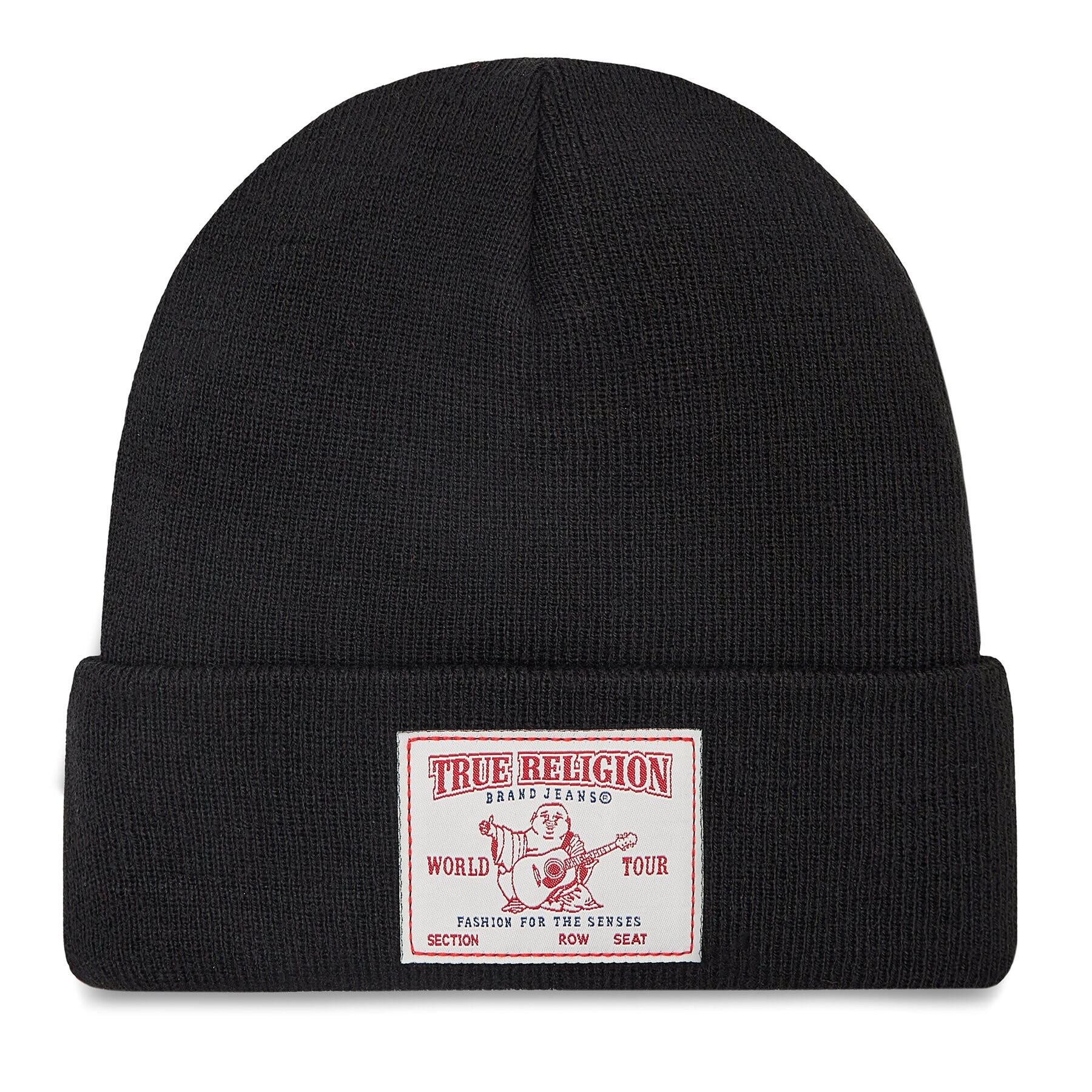 True Religion Sapka Concert Patch TRBEANIE15 Fekete - Pepit.hu