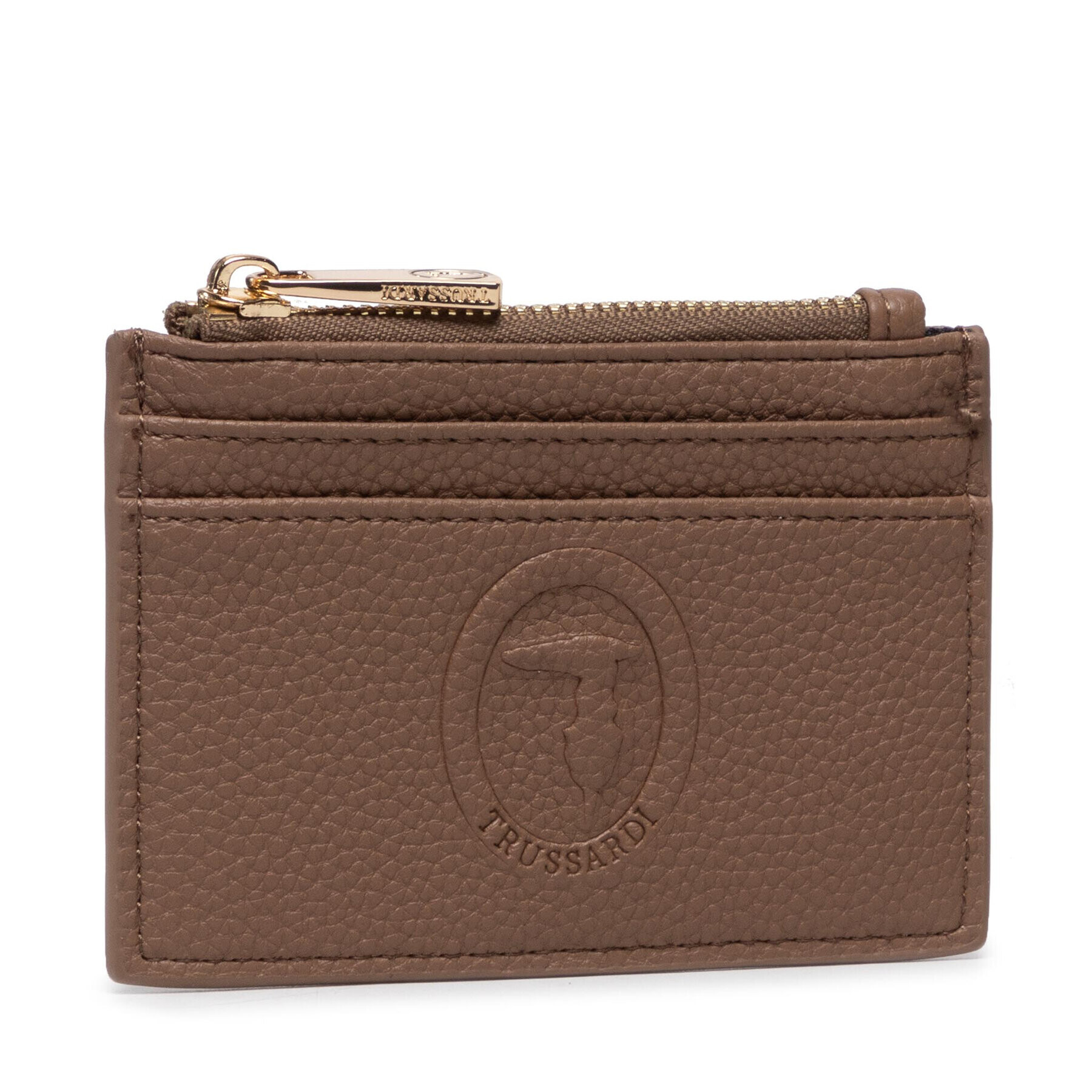 Trussardi Bankkártya tartó Isic Card Holder 75W00309 Barna - Pepit.hu