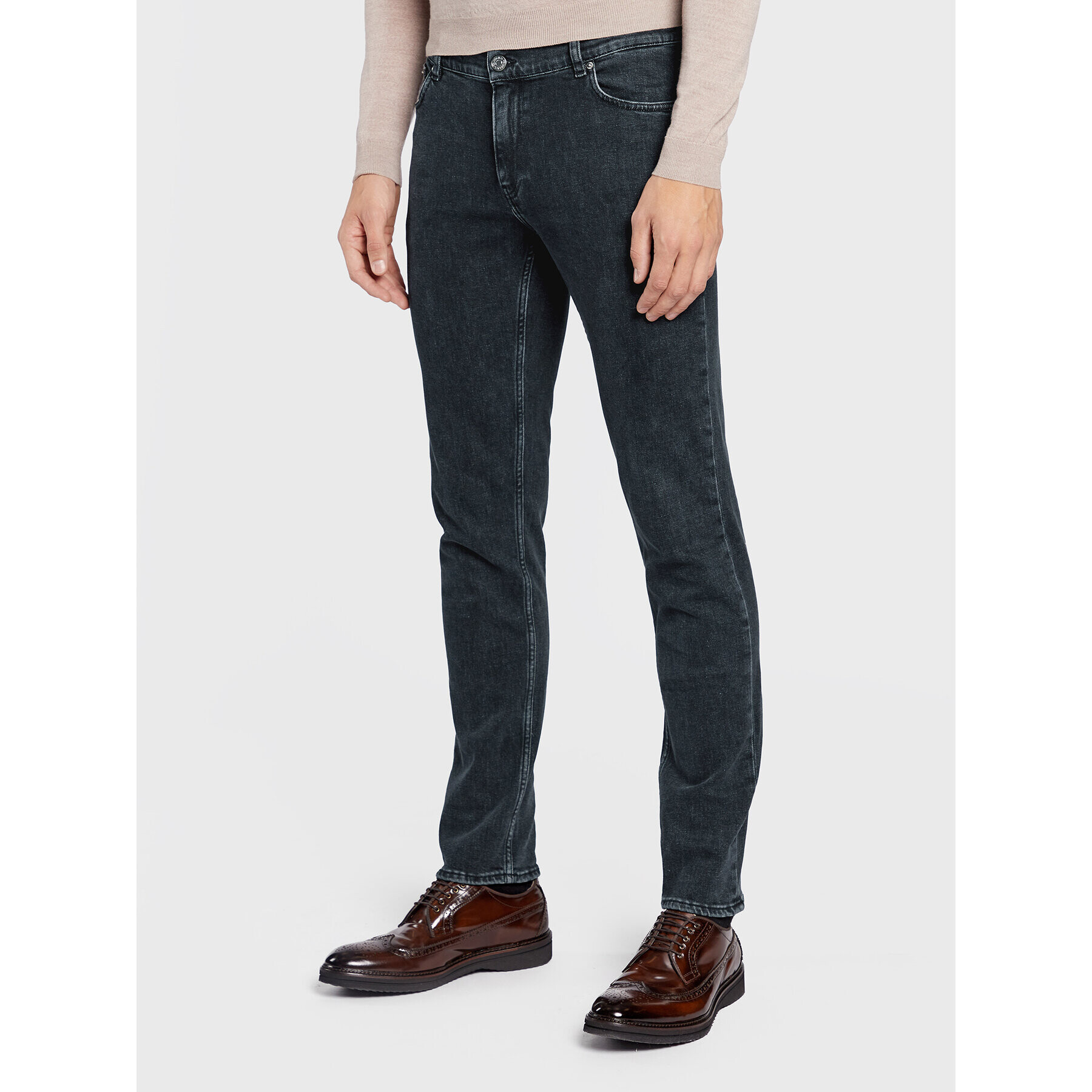 Trussardi Farmer 370 Close 52J00000 Szürke Slim Fit - Pepit.hu