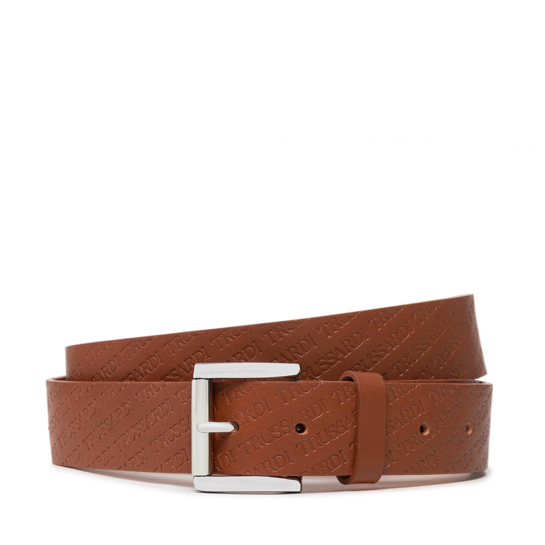 Trussardi Férfi öv Belt Full Logato 71L00128 Barna - Pepit.hu