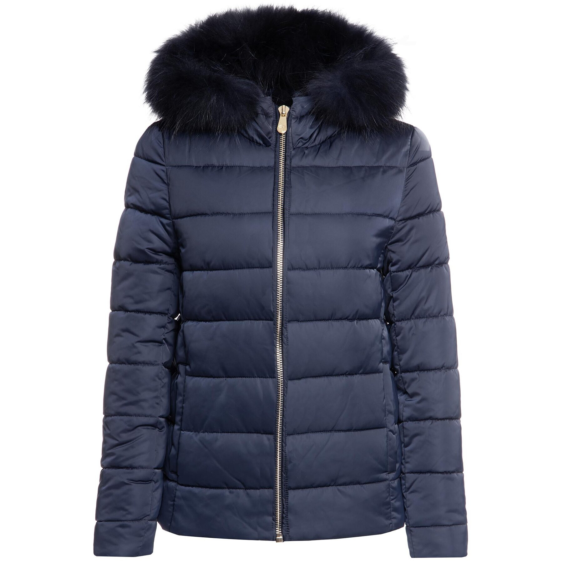 Trussardi Pehelykabát 56S00358 Sötétkék Regular Fit - Pepit.hu