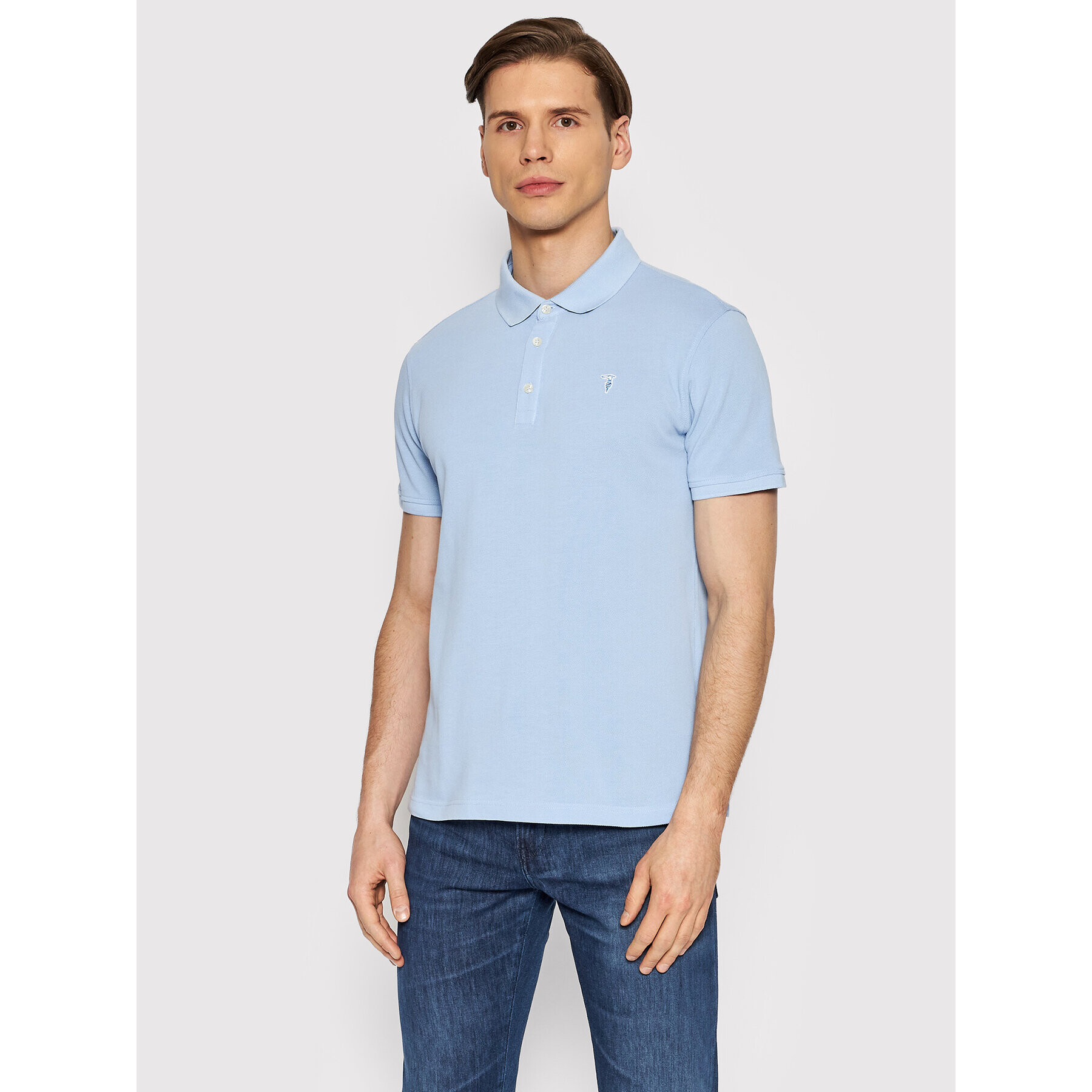 Trussardi Pólóing 52T00597 Kék Regular Fit - Pepit.hu