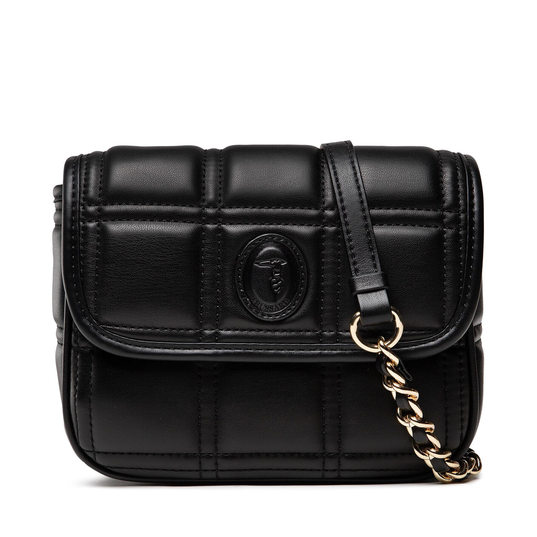 Trussardi Táska Alyssa Shoulder 75B01241 Fekete - Pepit.hu