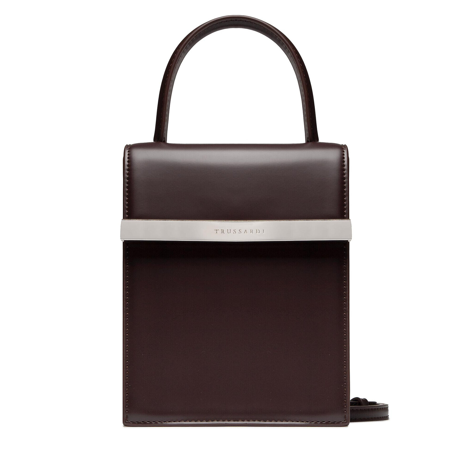 Trussardi Táska Galena Top Handle 75B01383 Bordó - Pepit.hu