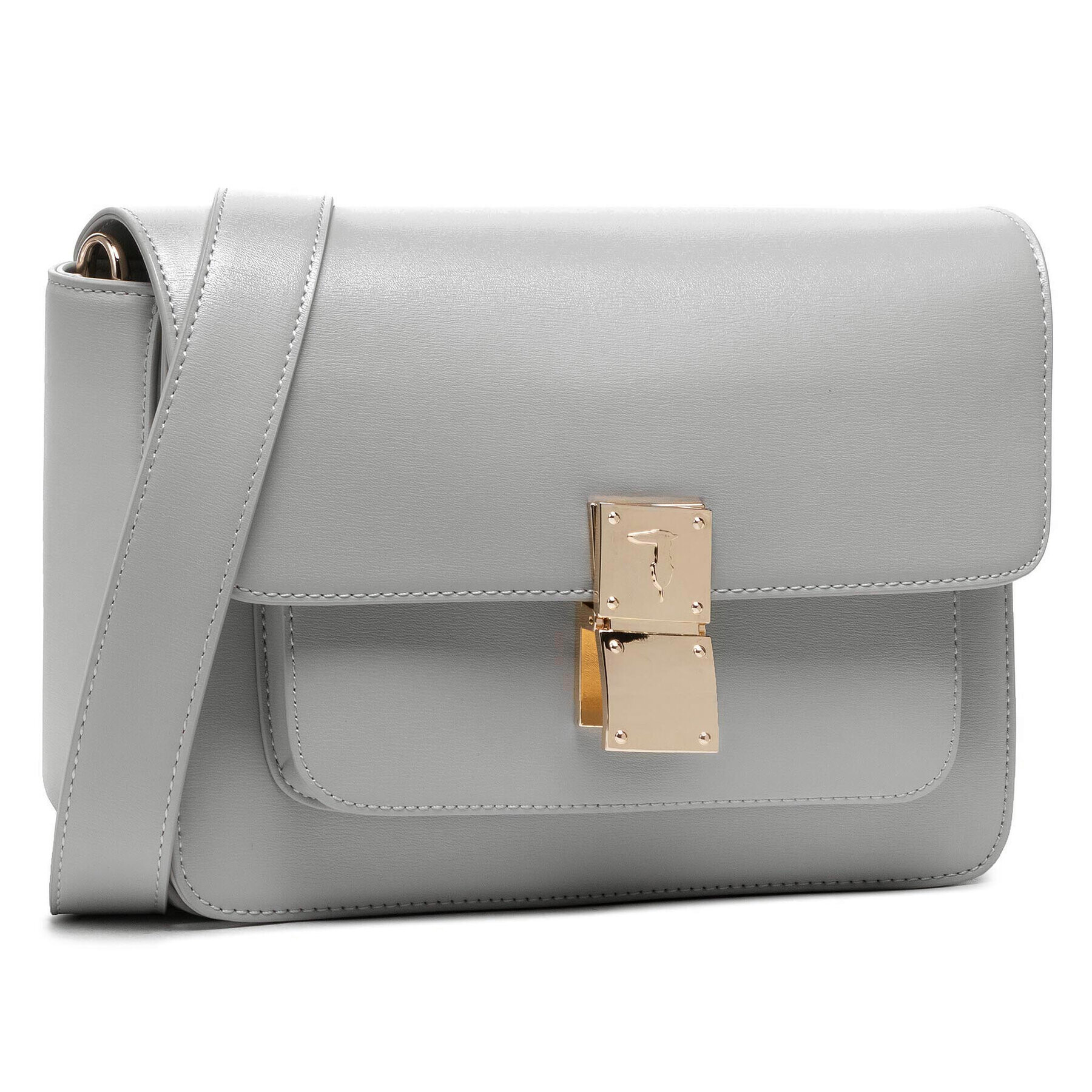 Trussardi Táska Lione Shoulder Md 75B00952 Szürke - Pepit.hu