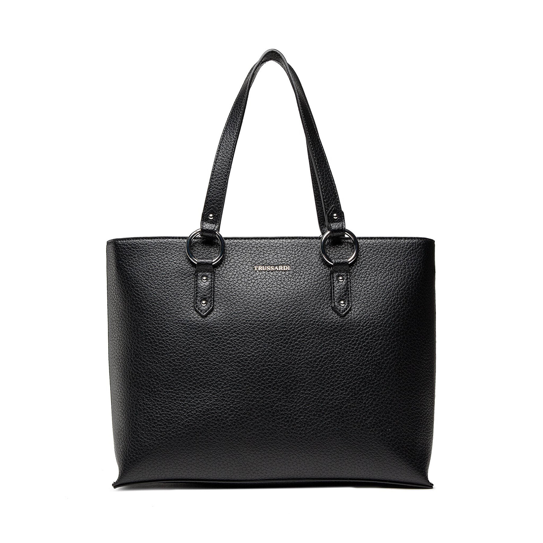 Trussardi Táska New Lisbona Shopper 75B01424 Fekete - Pepit.hu