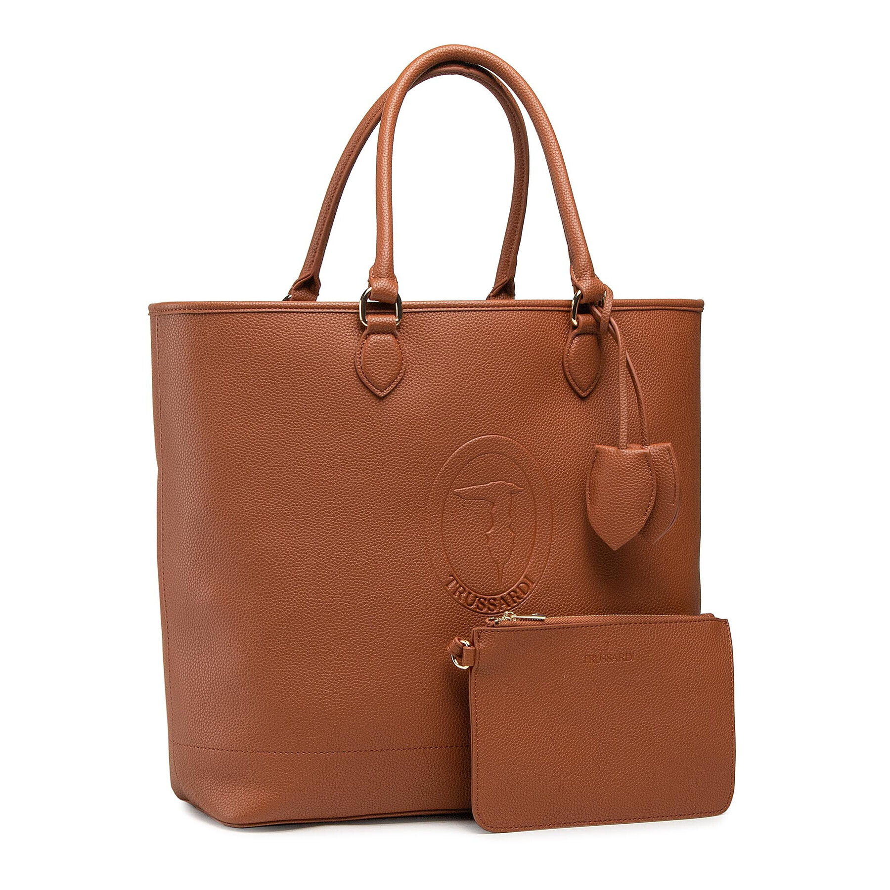 Trussardi Táska Pre Iris Shopper Lg 75B01099 Barna - Pepit.hu