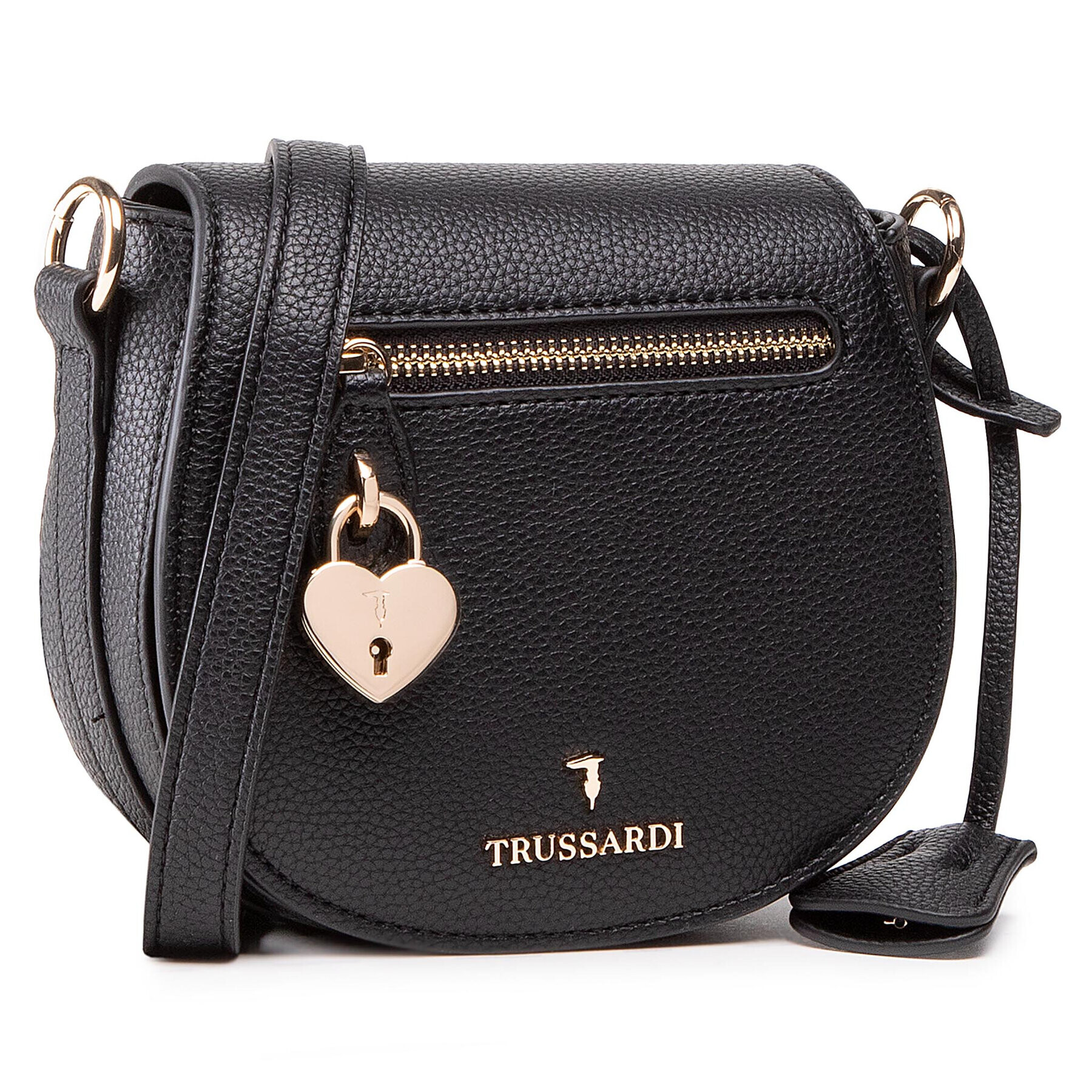 Trussardi Táska Shoulder Sm Grana 75B01082 1 Fekete - Pepit.hu