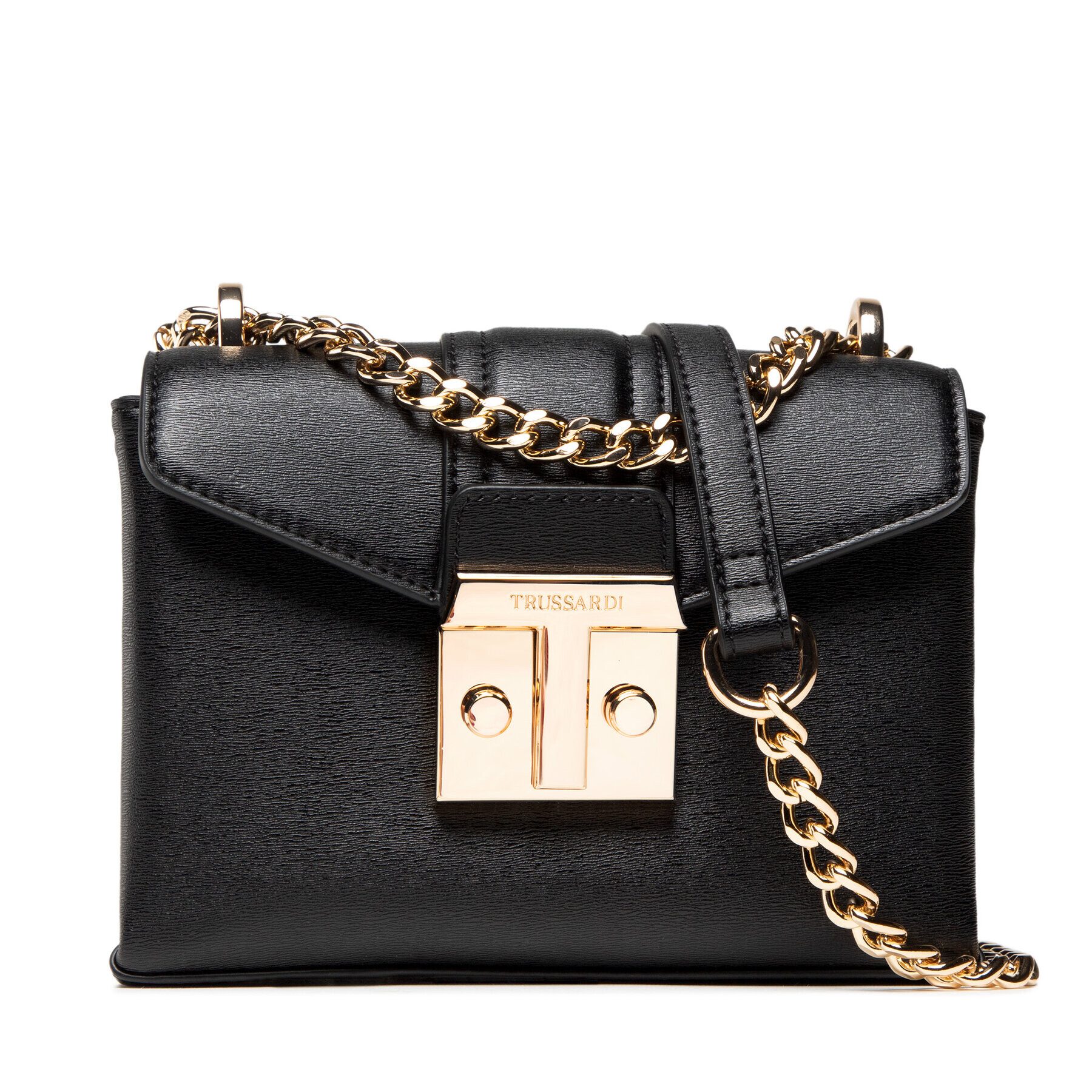 Trussardi Táska Tulip Flap 75B01092 Fekete - Pepit.hu