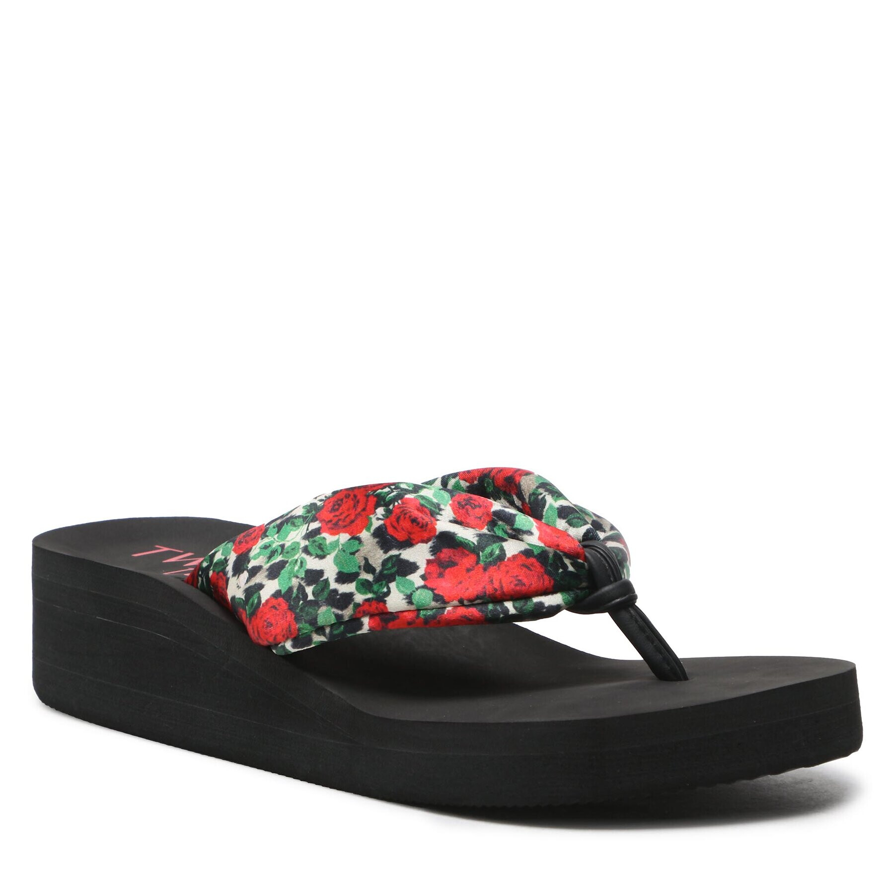 TWINSET Flip-flops 231LBPZCC Piros - Pepit.hu