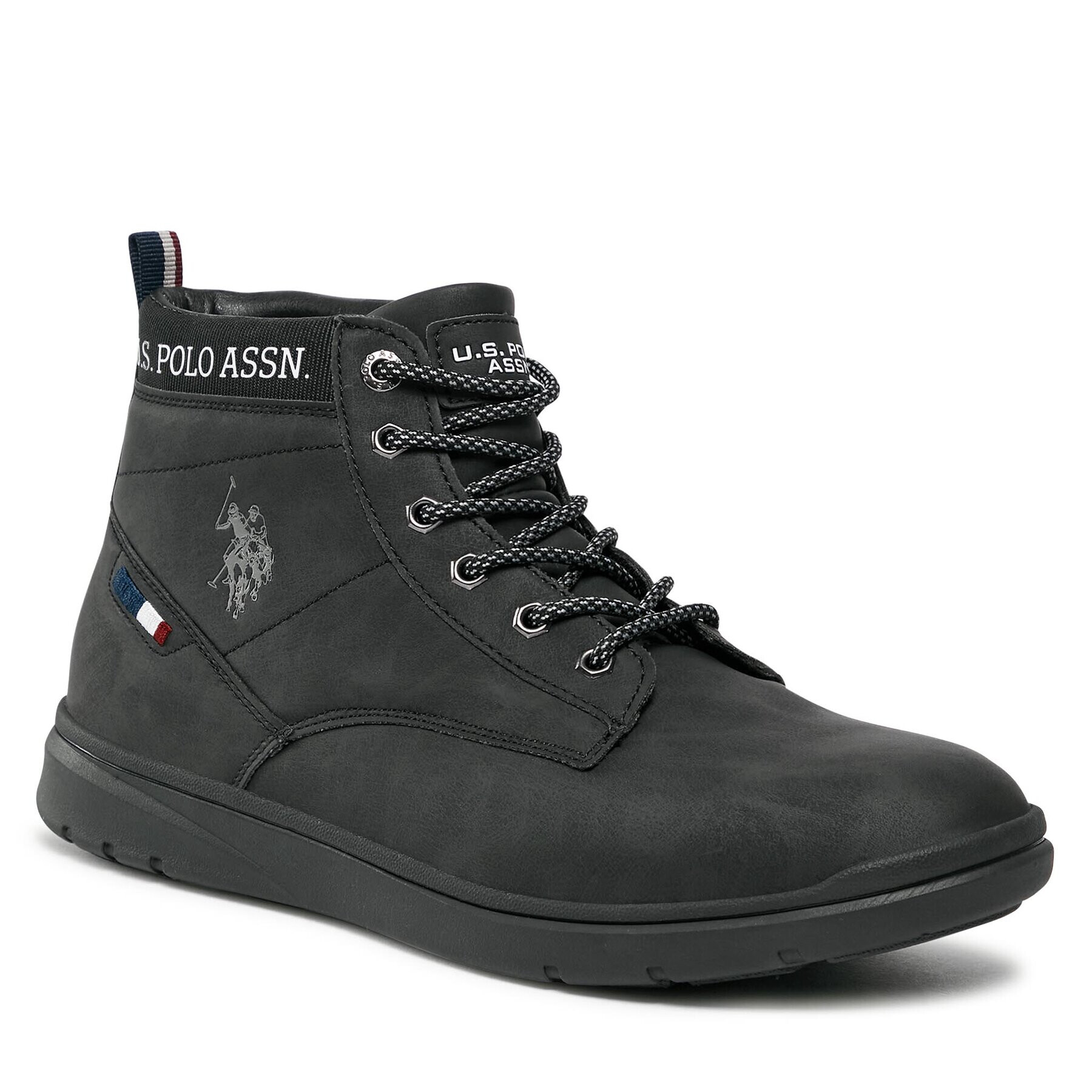 U.S. Polo Assn. Bakancs YGOR007 Fekete - Pepit.hu