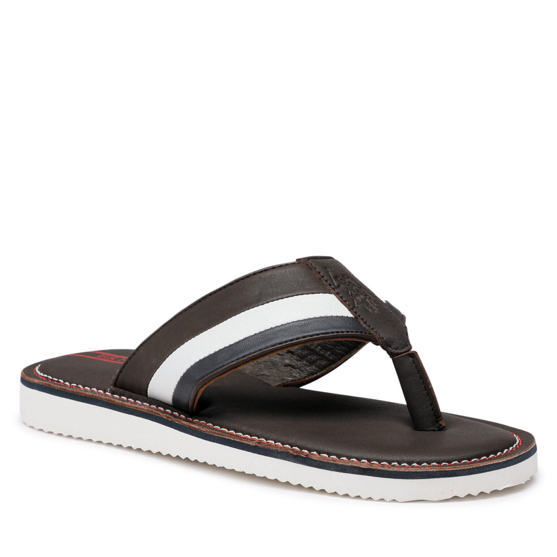 U.S. Polo Assn. Flip-flops Mylo001 MYLO001M/2L1 Barna - Pepit.hu